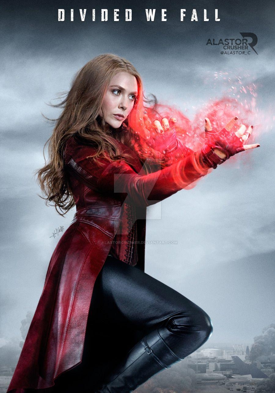 Hexe, Magie, Scarlet Witch, Marvel, Filme, 900x1290 HD Handy