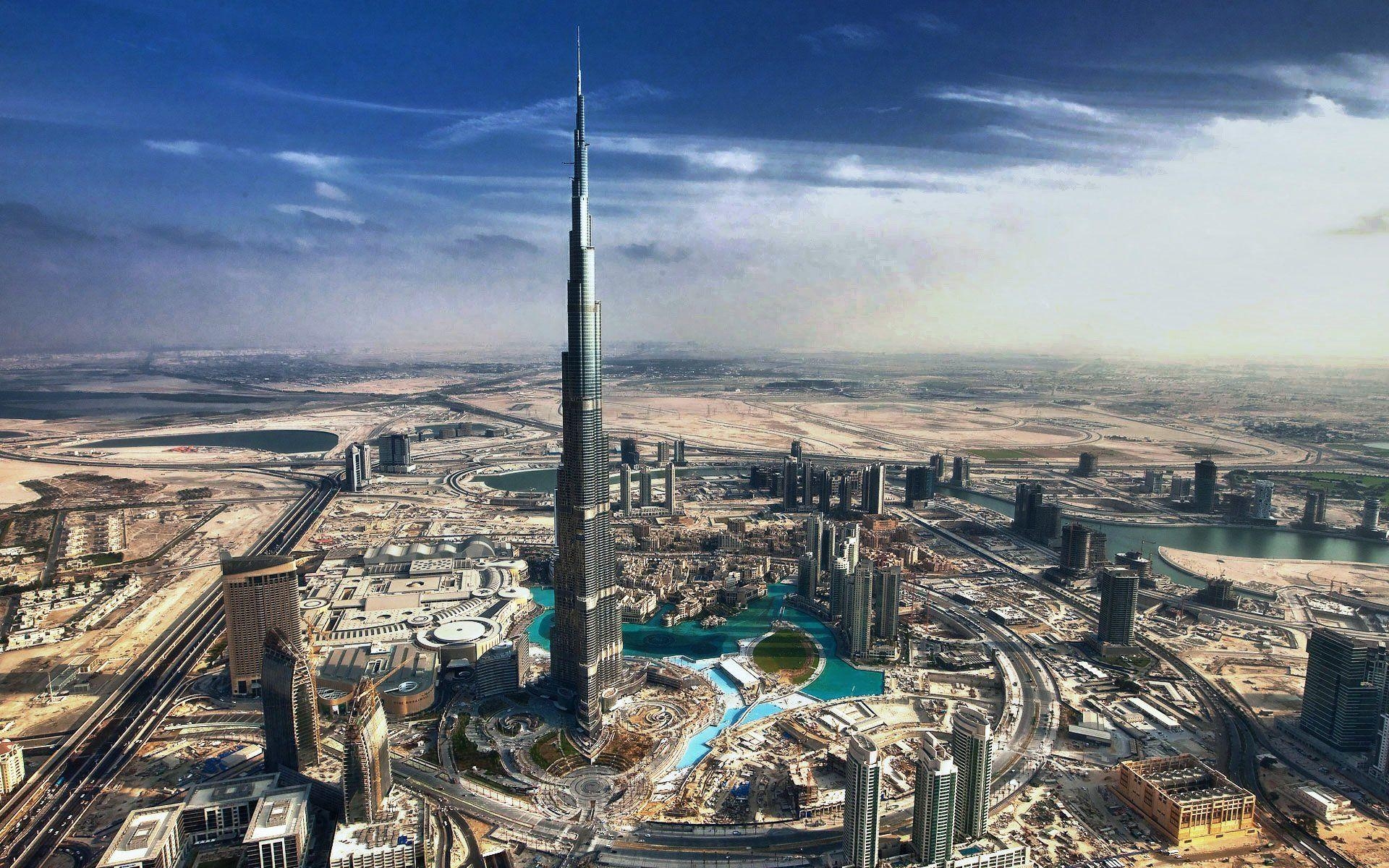 Burj Khalifa, Dubai, Hochhaus, Extravaganz, Optische Schönheit, 1920x1200 HD Desktop