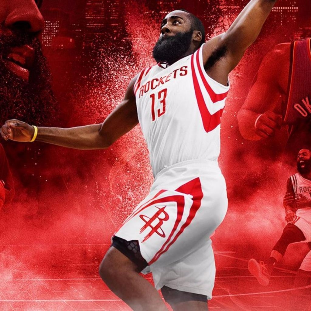 James Harden, 15x1080, NBA, Houston, Sport, 1030x1030 HD Handy