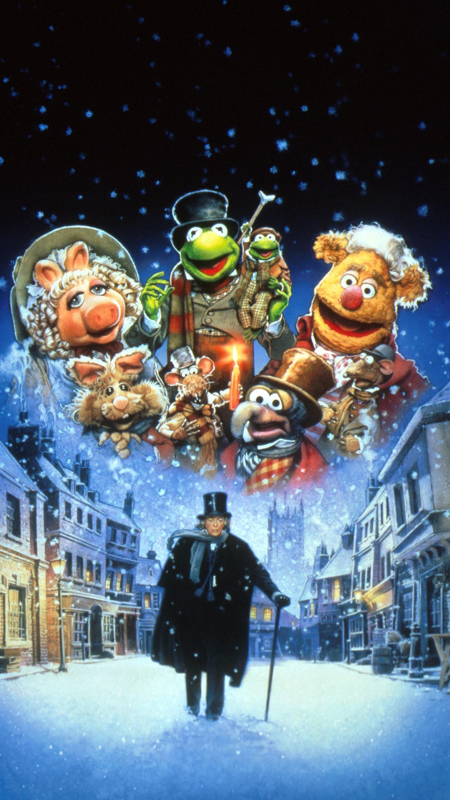 Muppets, Weihnachtsgeschichte, 1992, Ebenezer, Telefon, 1540x2740 HD Handy