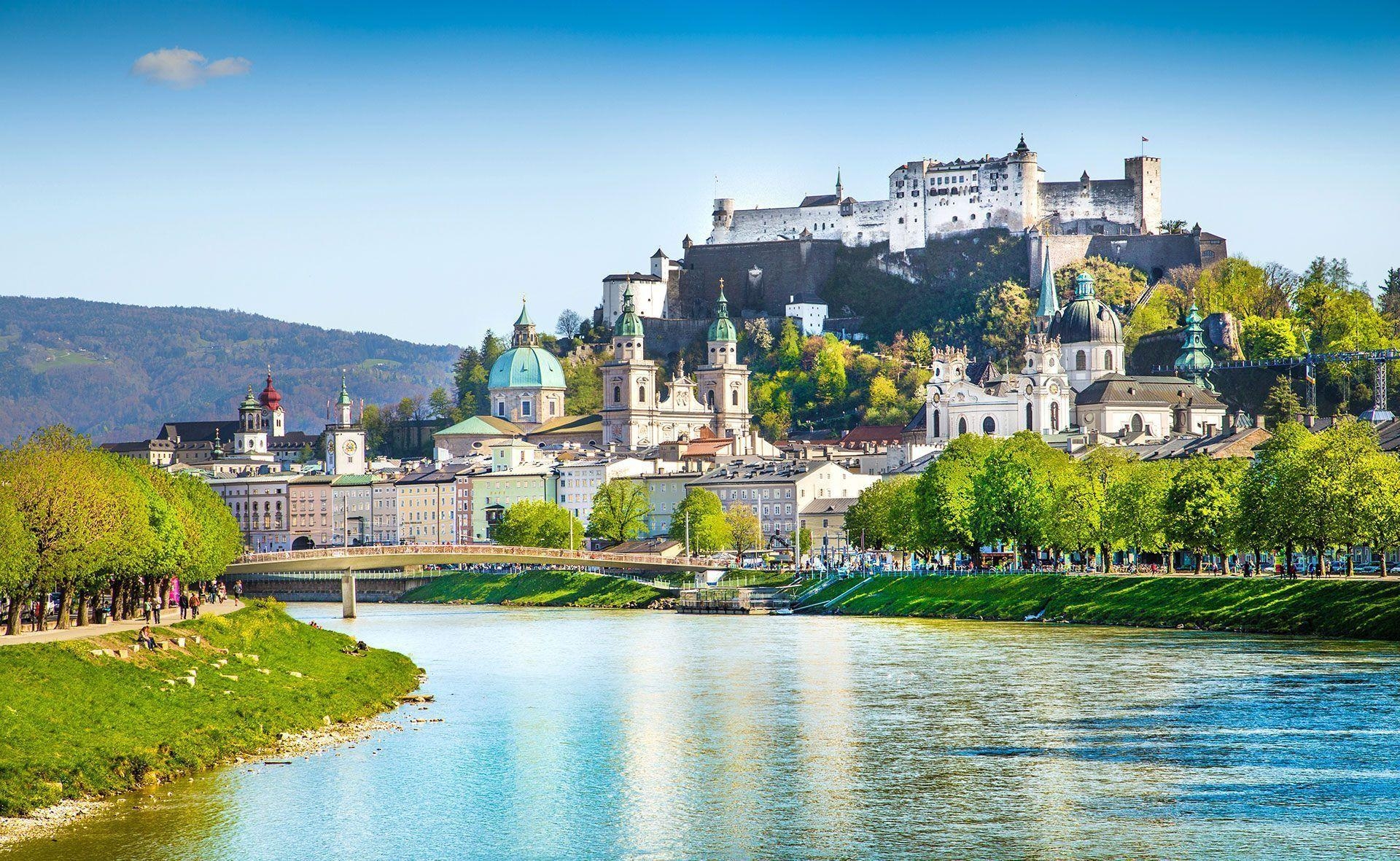 Salzburg, Österreich, Landschaft, Reisen, Europa, 1920x1190 HD Desktop