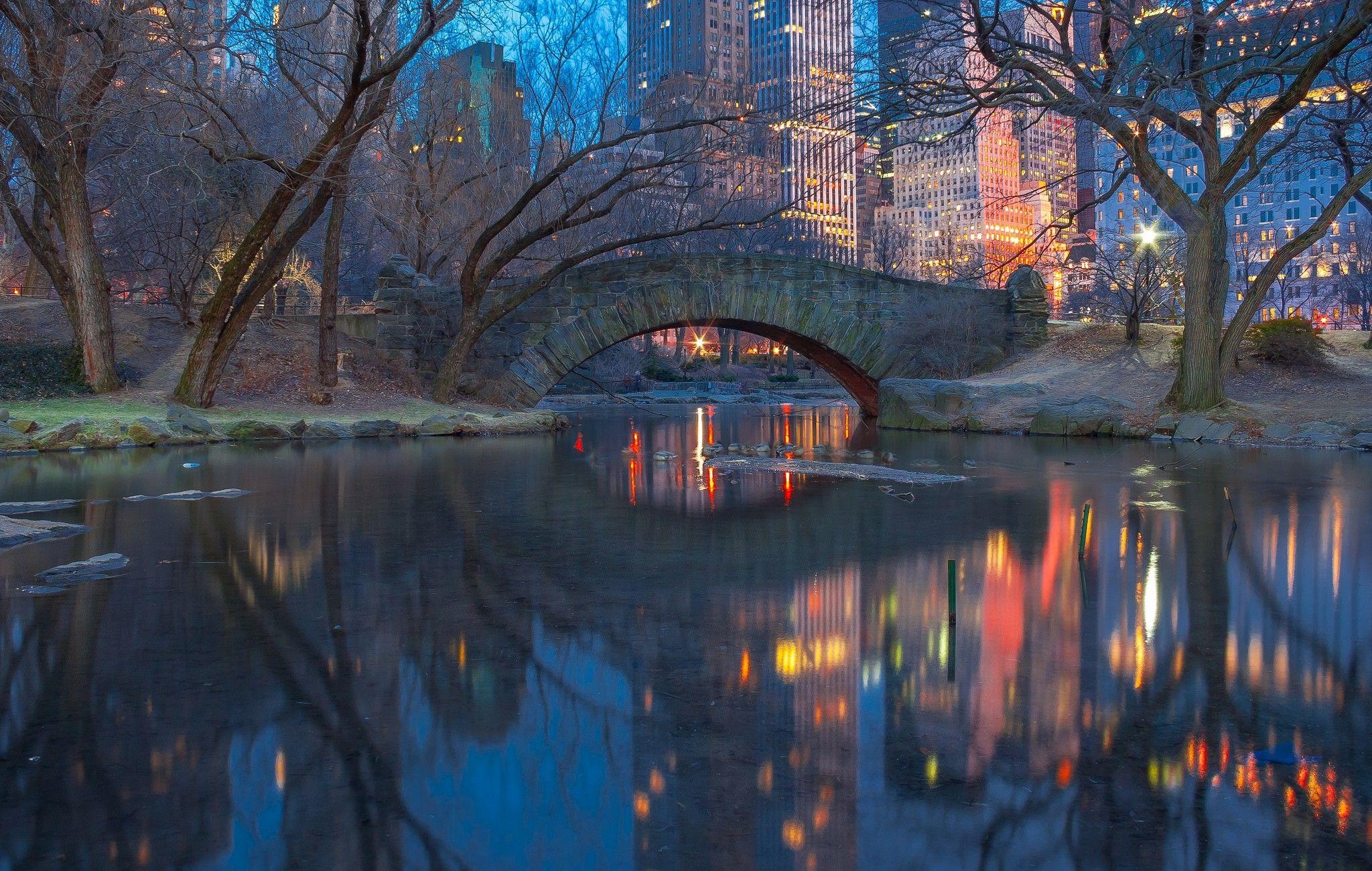 New York, Central Park, Reisen, Stadt, Schönheit, 2050x1300 HD Desktop