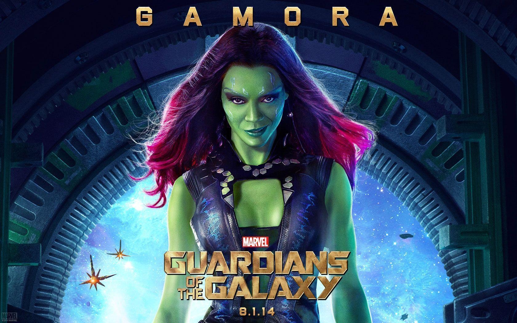 Gamora, Filme, Wächter der Galaxis, Marvel, Kino, 1680x1050 HD Desktop