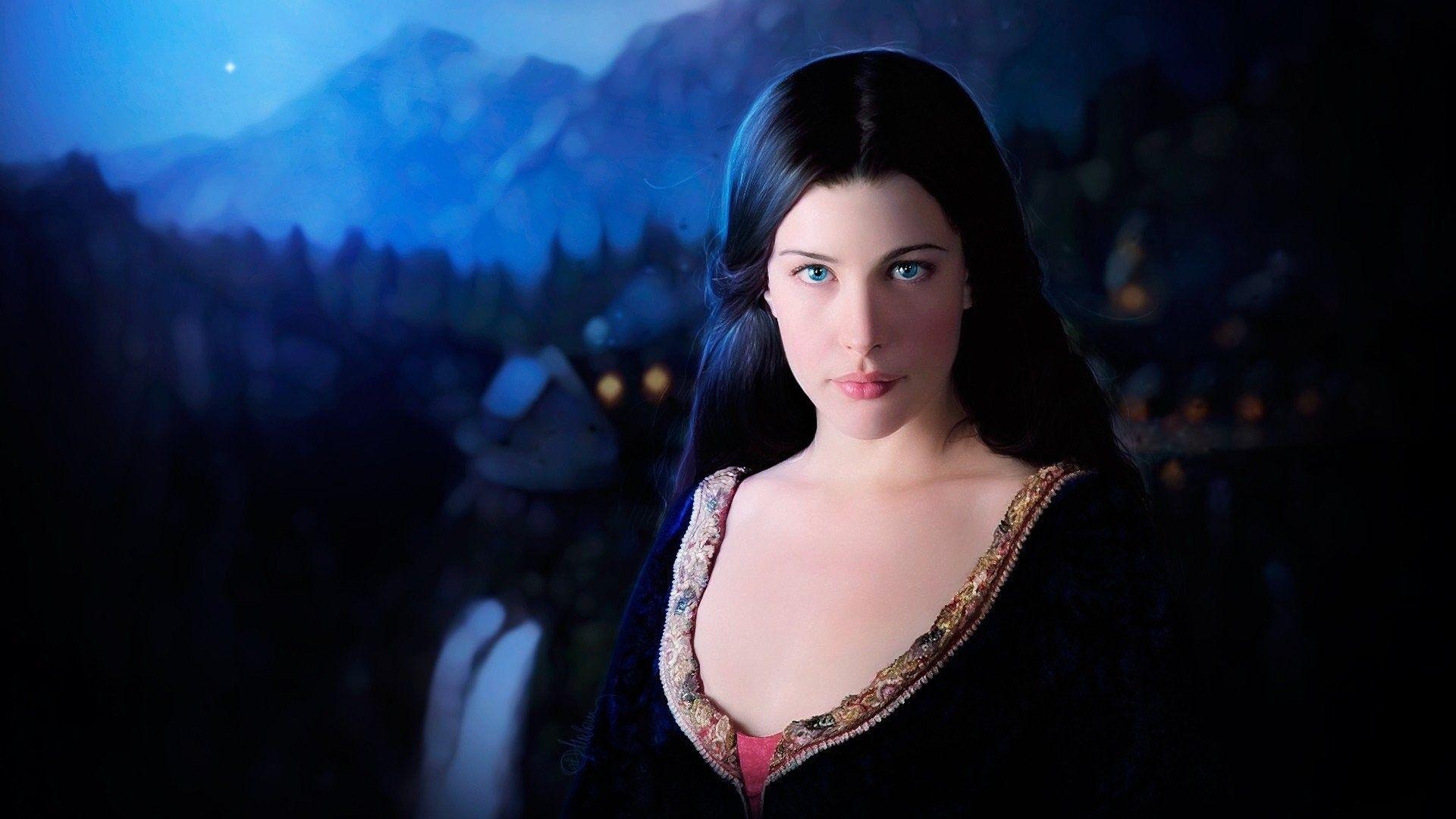 Arwen, Elbenprinzessin, Herr der Ringe, Zauberhaft, Film, 1920x1080 Full HD Desktop