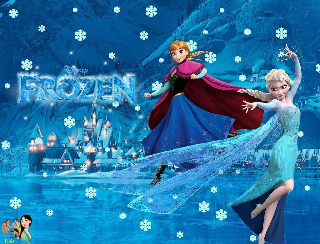 Frozen, Cartoon, Hintergrund, Bild, Schnee, 1030x790 HD Desktop