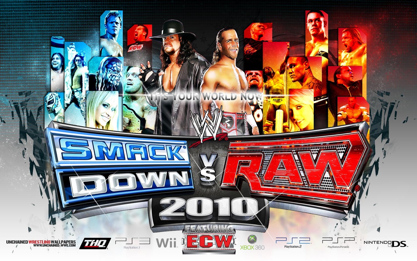 WWE Smackdown, Raw 2010, Bild, Wrestling, TV-Show, 1680x1050 HD Desktop