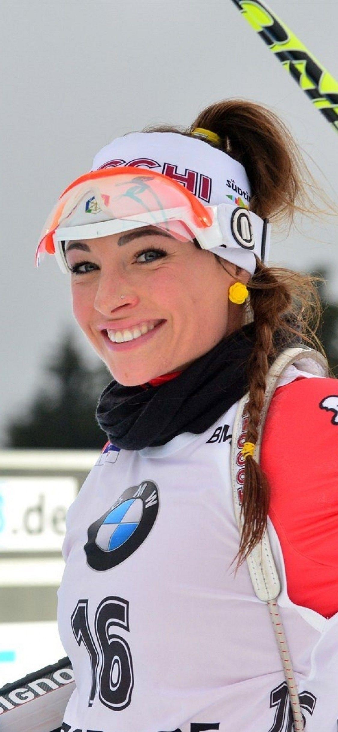 Dorothea Wierer, Italien, Biathlon, Sport, Athletin, 1130x2440 HD Handy