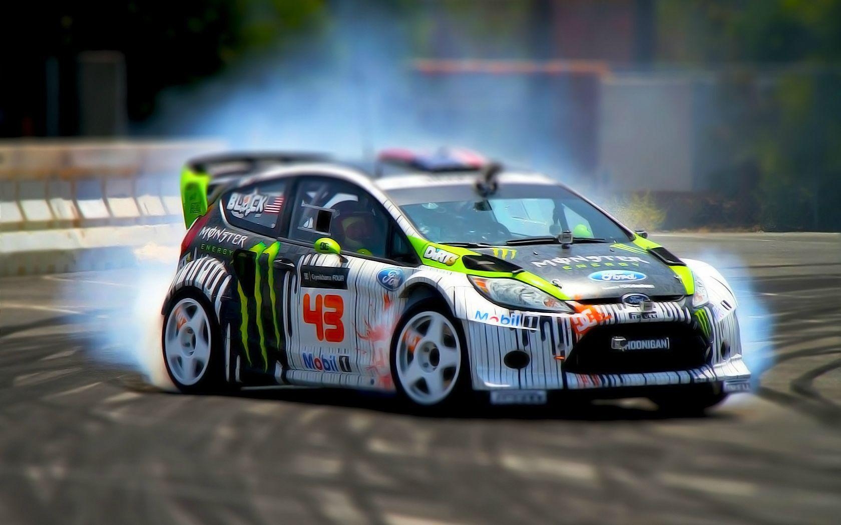 Ken Block, Gymkhana, Motorsport, Rallye, Hoonigan, 1680x1050 HD Desktop