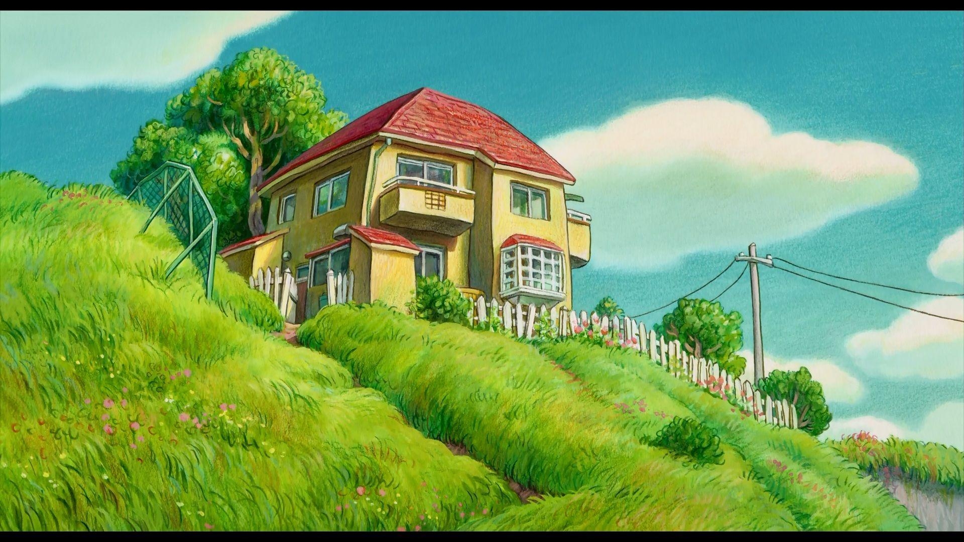 Ponyo Anime, Bild, Fantasie, Studio Ghibli, Magie, 1920x1080 Full HD Desktop