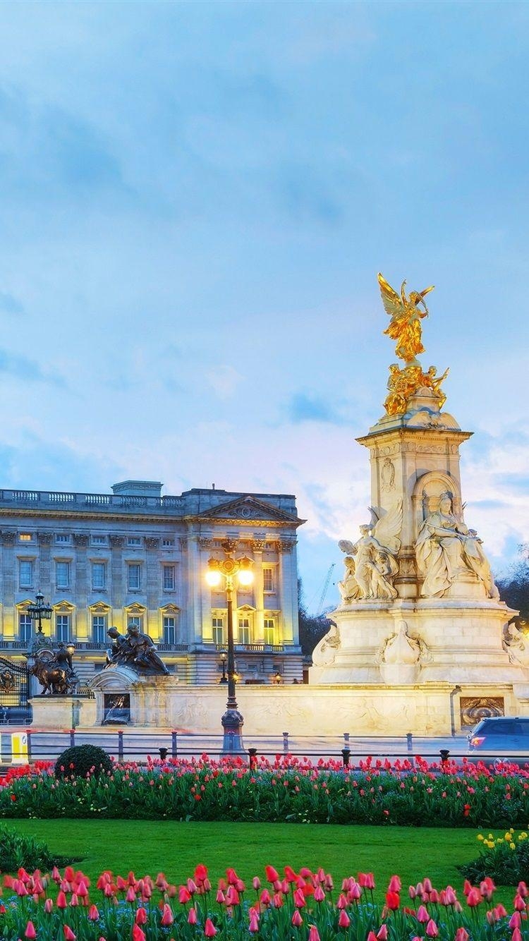 Buckingham Palace, London, iPhone, England, Reisen, 750x1340 HD Handy