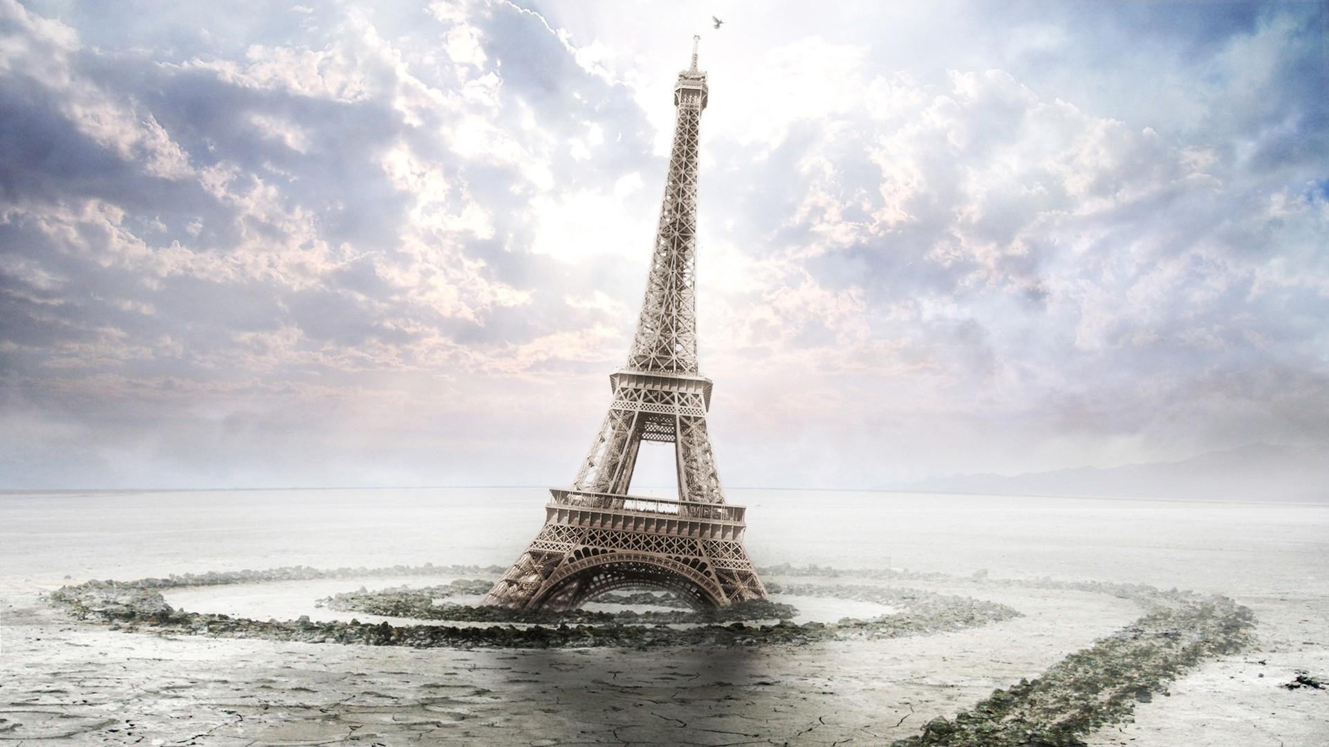 Eiffelturm, Kunst, Paris, Kreativ, Frankreich, 1920x1080 Full HD Desktop