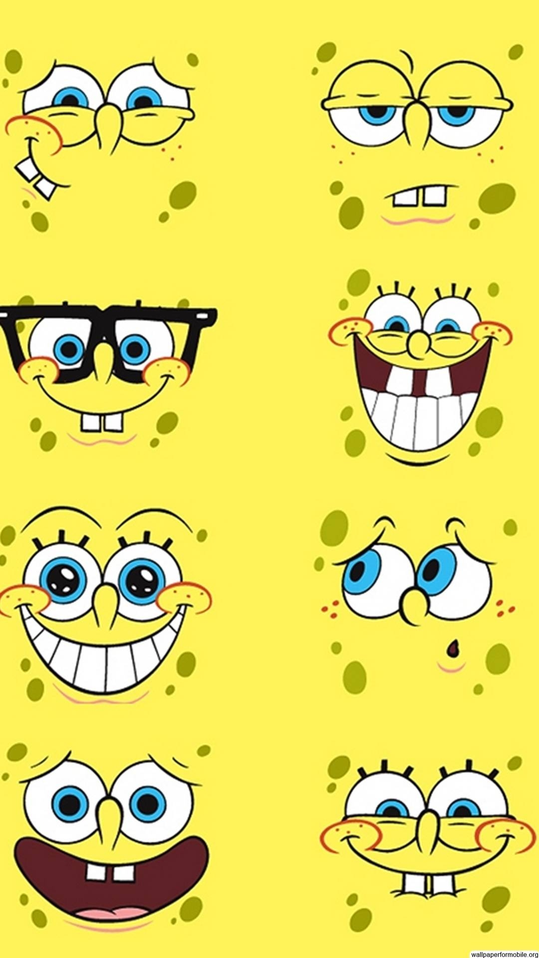 SpongeBob HD, Cartoon, Schwammkopf, lustig, Serie, 1080x1920 Full HD Handy