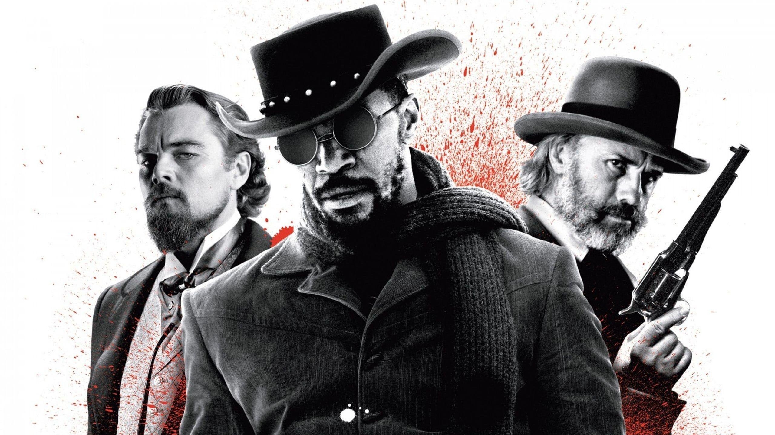 Django Unchained, Männer, Anzüge, Western, Drama, 2560x1440 HD Desktop