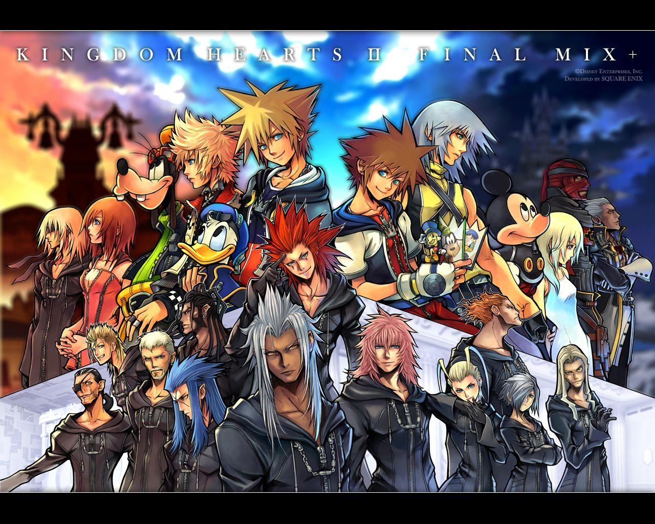 Kingdom Hearts, Spiele, Hintergrundbild, 1024px, Abenteuer, 1280x1030 HD Desktop