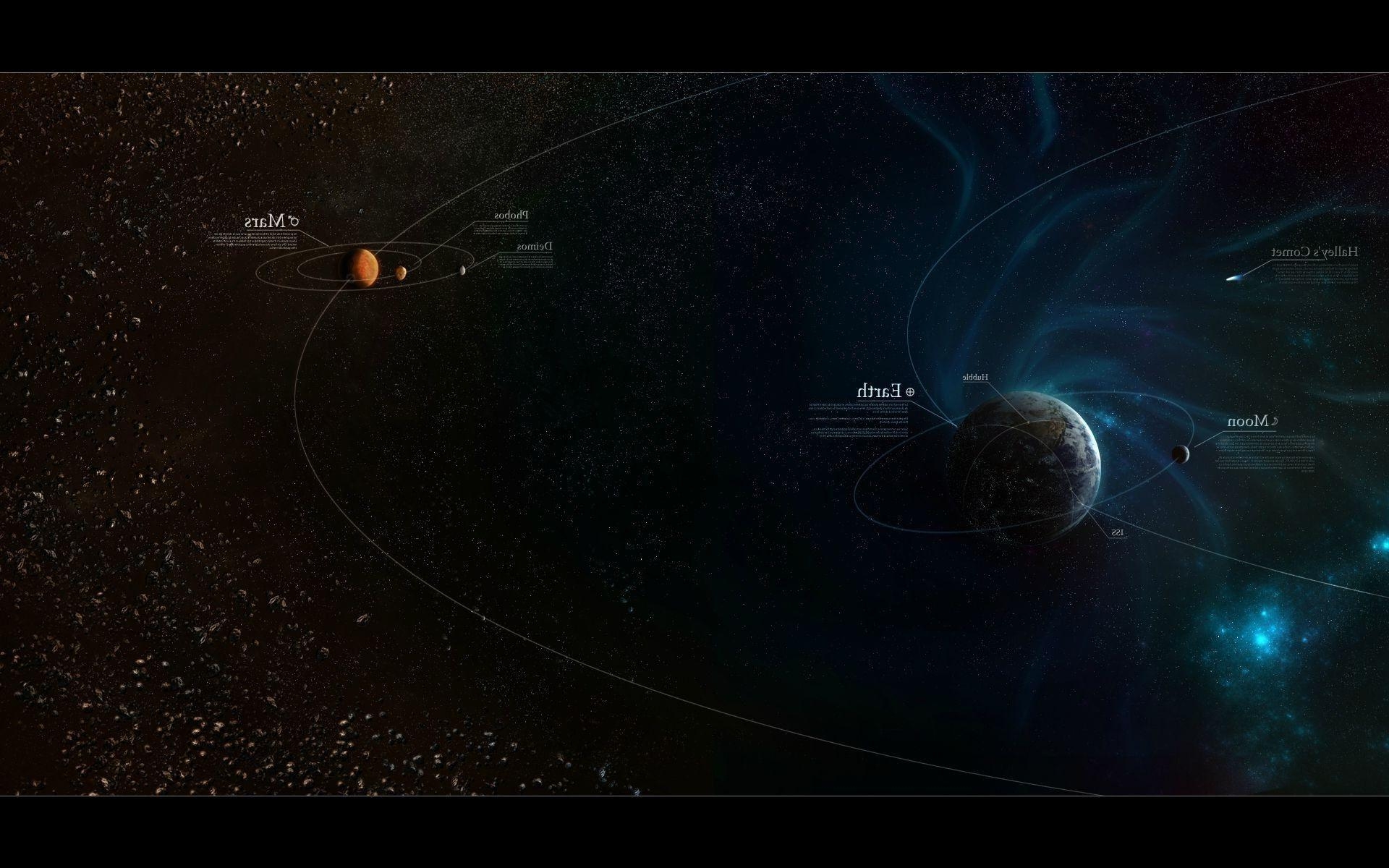 Weltraum, Erde, Mars, Komet, HD, 1920x1200 HD Desktop