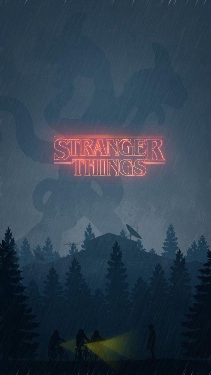 Stranger Things, Wallpaper, Grafik, Spannung, Horror, 720x1280 HD Handy