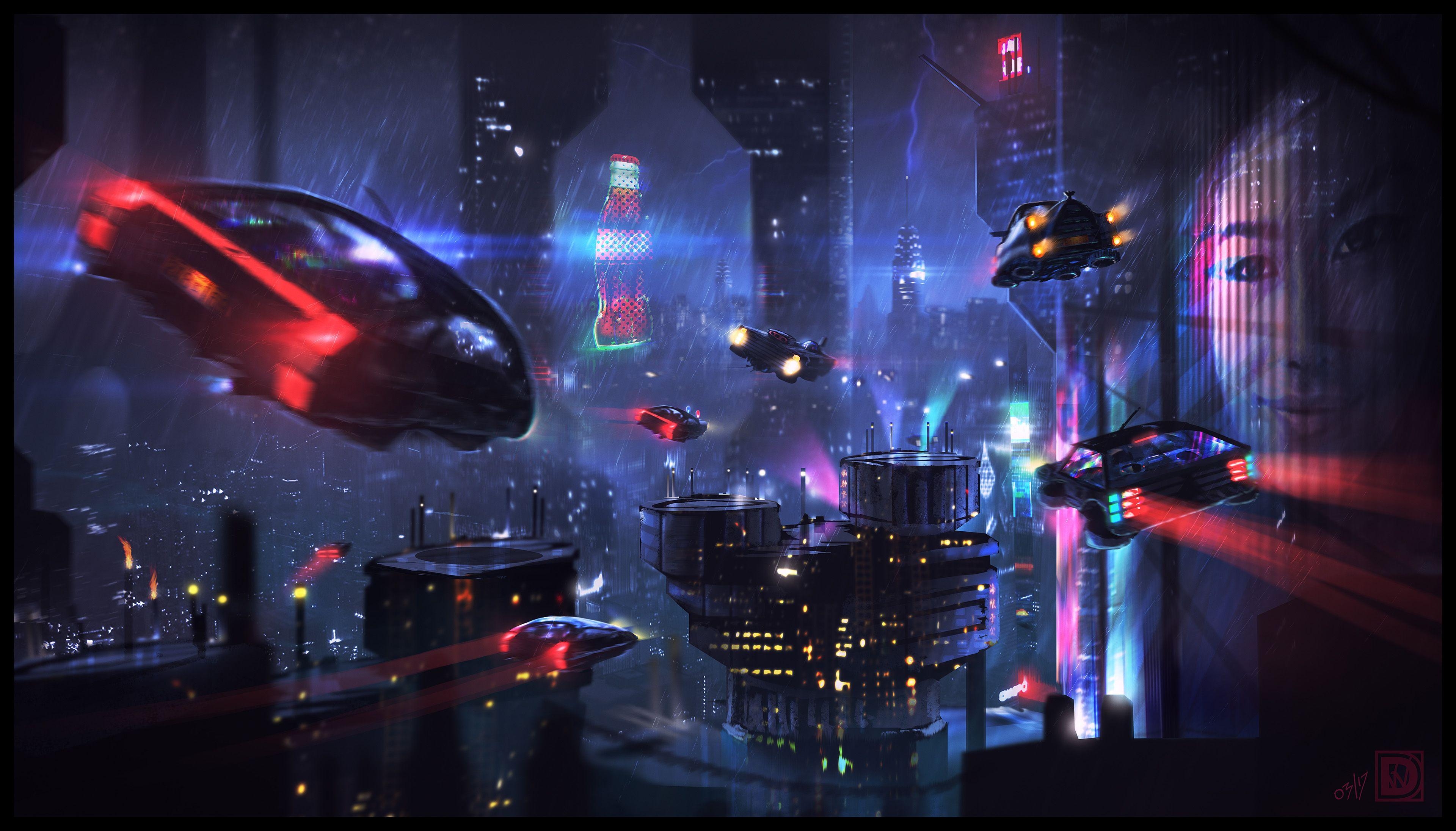 Blade Runner, kostenlos, Film, Hintergrund, Sci-Fi, 3840x2200 4K Desktop