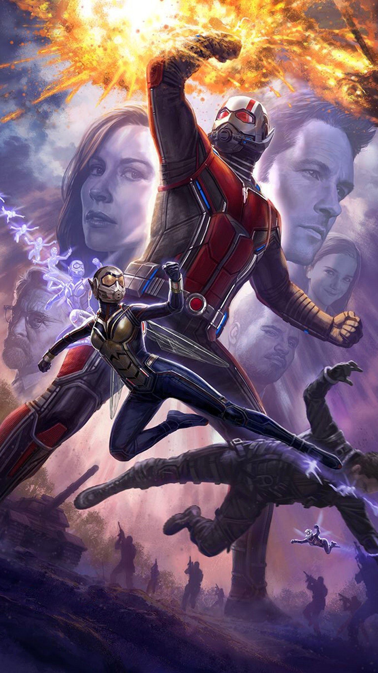 Ant-Man, Wasp, 2018, Film, Hintergrund, 1540x2740 HD Handy