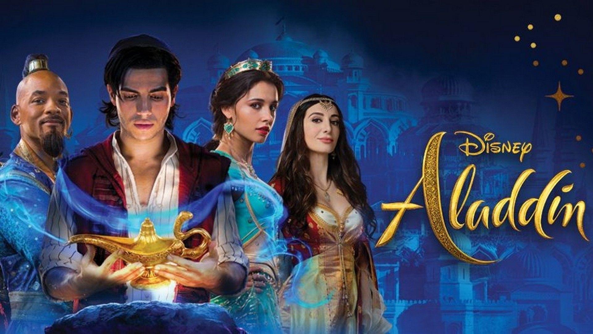 Aladdin 2019, hohe Qualität, Hintergrundbild, Dschinni, Abenteuer, 1920x1080 Full HD Desktop