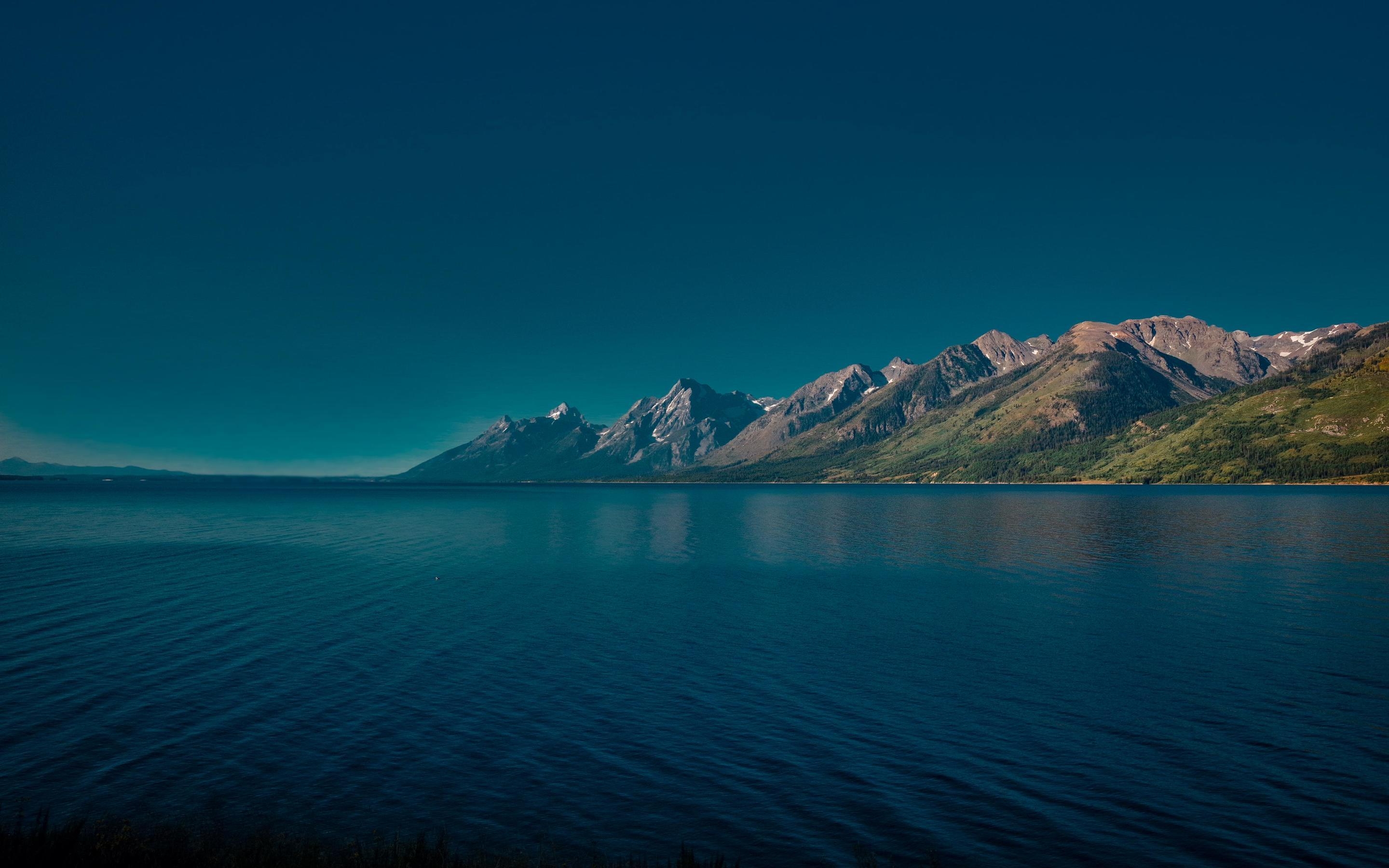 Jackson Lake, Wyoming, 5K, MacBook, HD, 2880x1800 HD Desktop