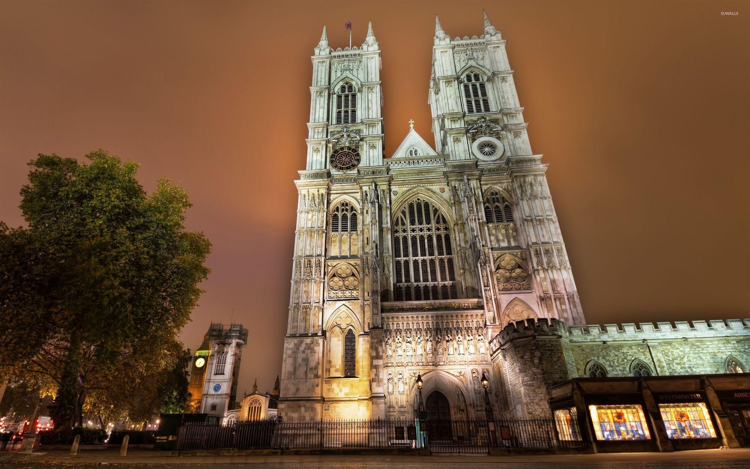 Westminster Abbey, Hintergrund, London, Architektur, Reise, 2560x1600 HD Desktop