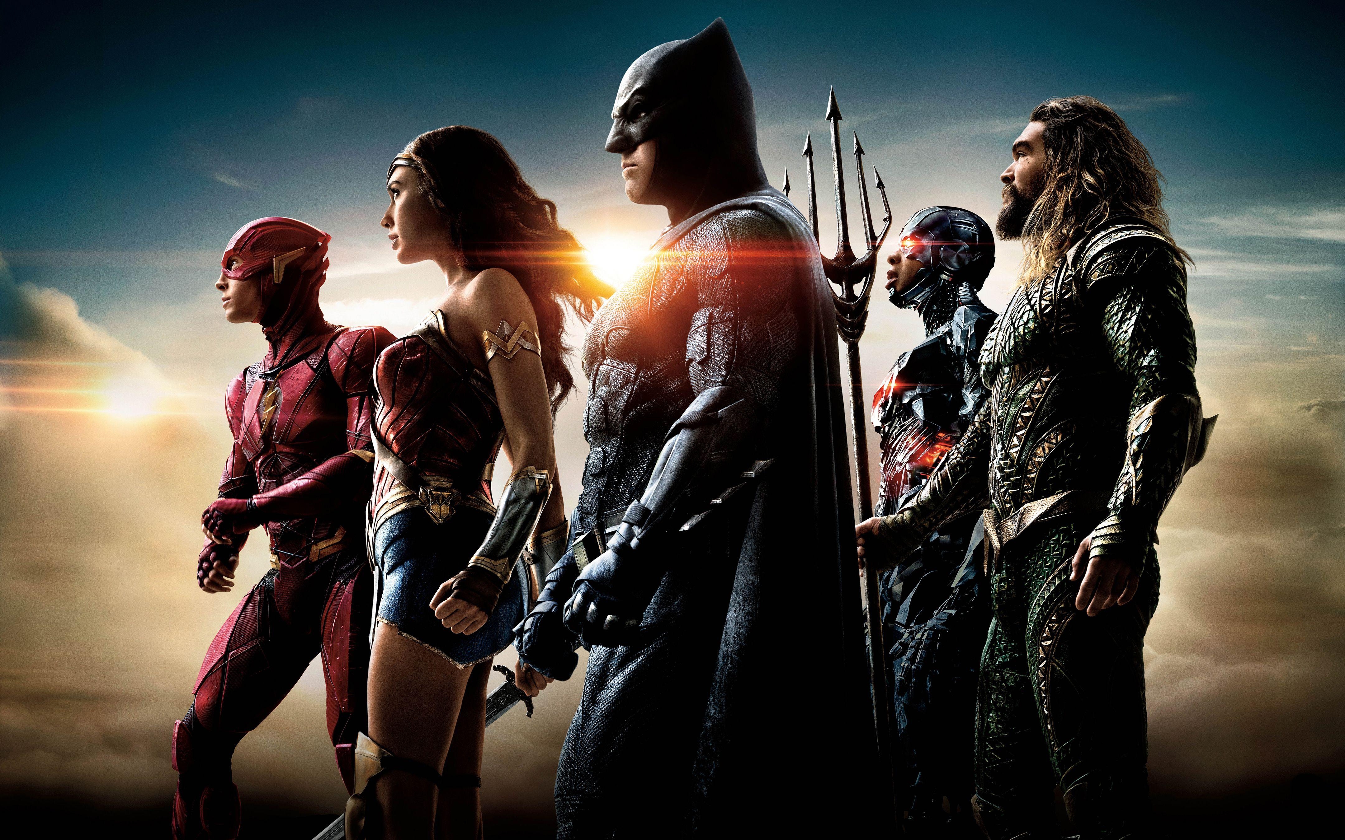 Justice League, Film 2017, Helden, DC Universum, Action, 4320x2700 4K Desktop