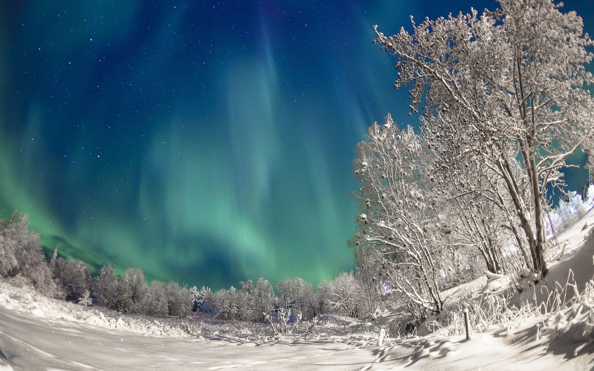 Aurora Borealis, Nordlichter, Mittwoch, Leuchten, Himmel, 1920x1200 HD Desktop