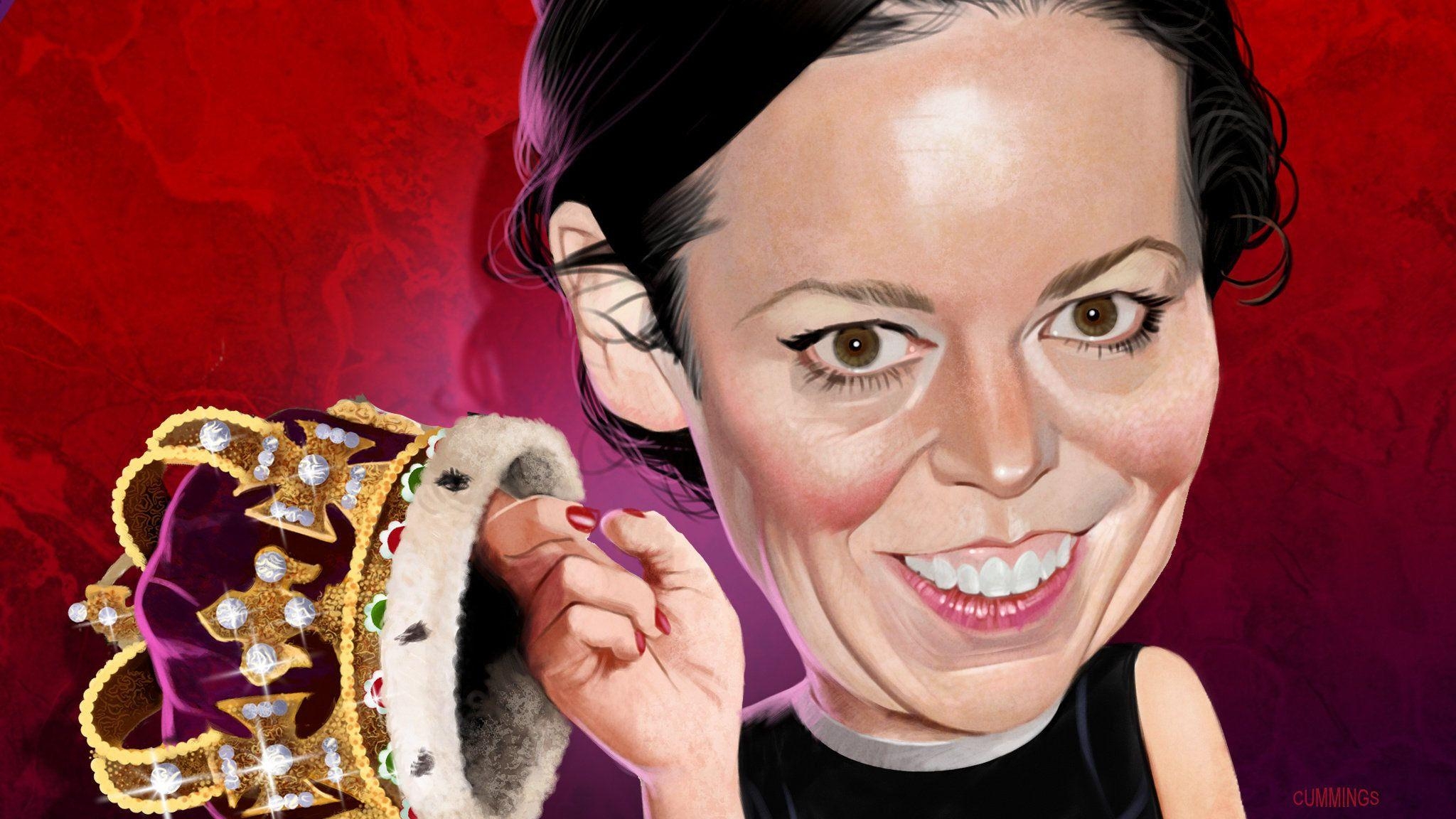 Olivia Colman, Britische Königin, Leinwand, Schauspielerin, Film, 2050x1160 HD Desktop