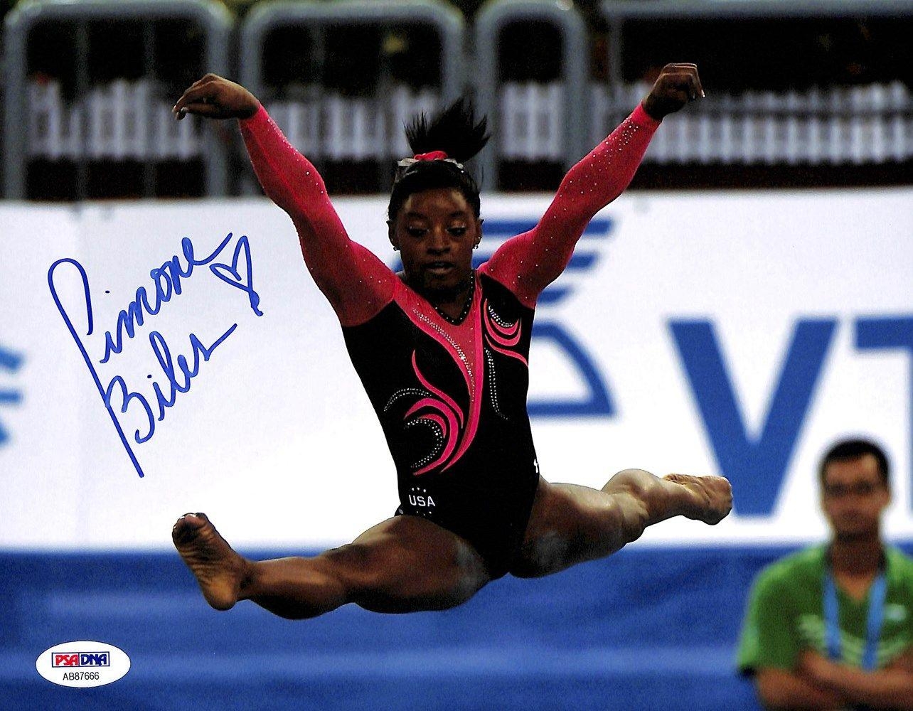 Olympia, Biles, PSA, Autogramme, Sportgeschichte, 1290x1000 HD Desktop