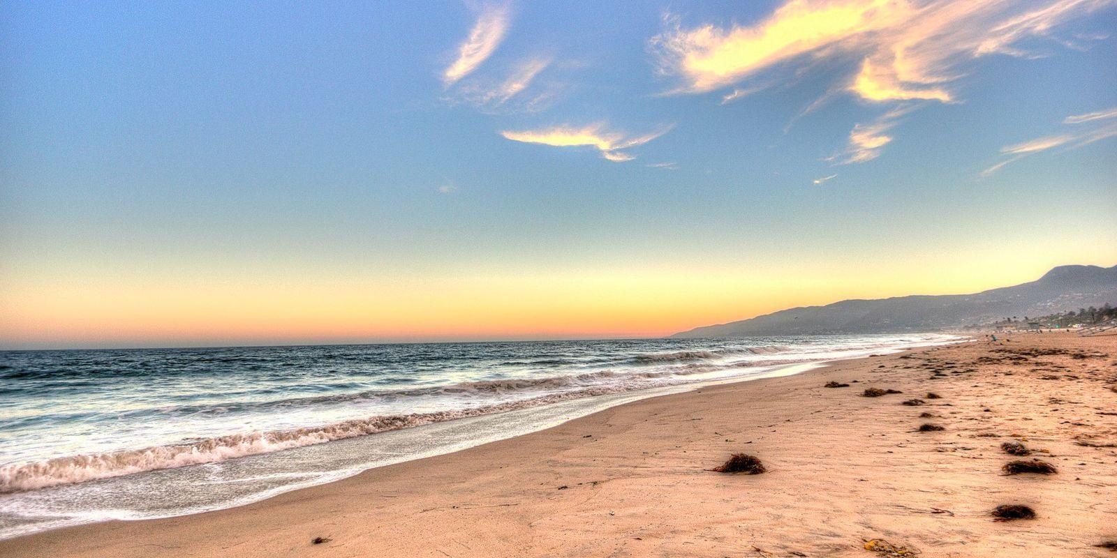 Southern California, Strände, Malibu, Meer, Reisen, 1600x800 Dual Screen Desktop