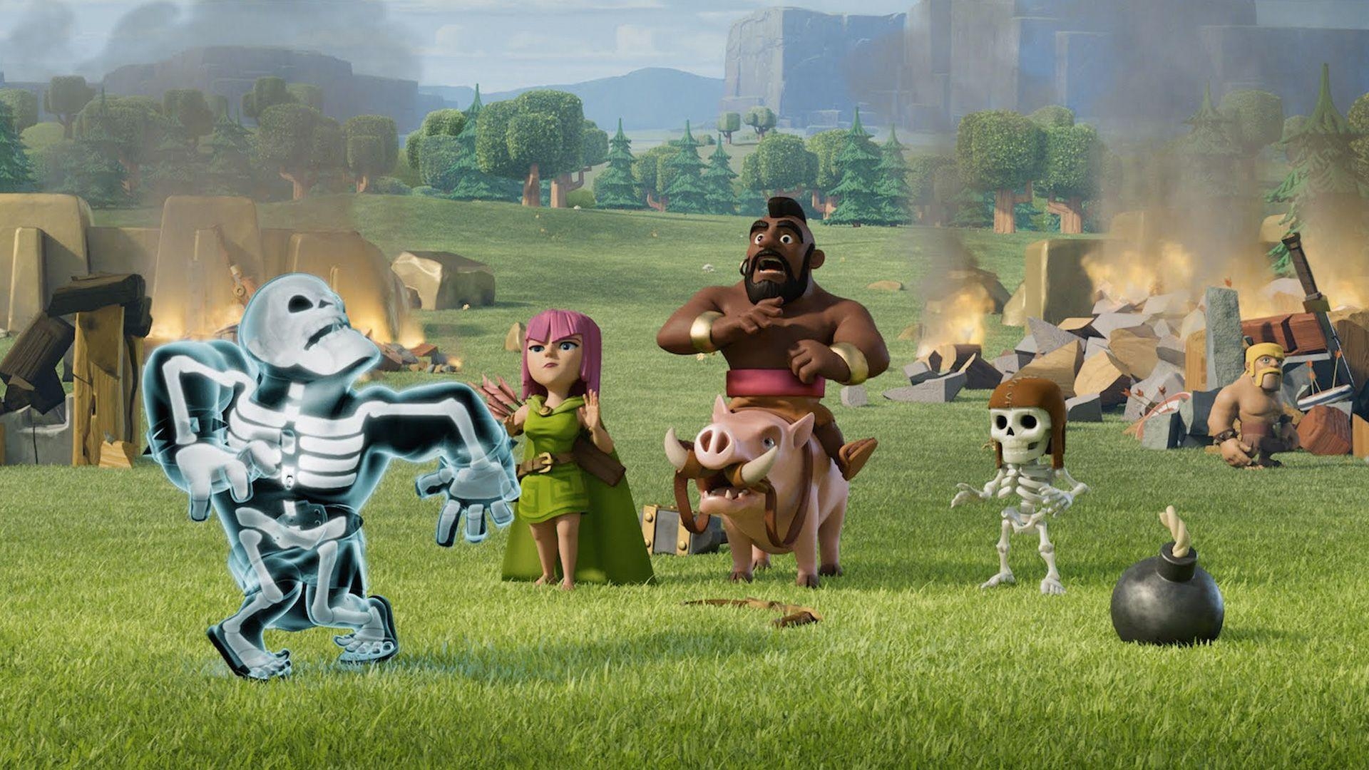 Clash of Clans, Download, Kostenlos, Spiel, Hintergrund, 1920x1080 Full HD Desktop