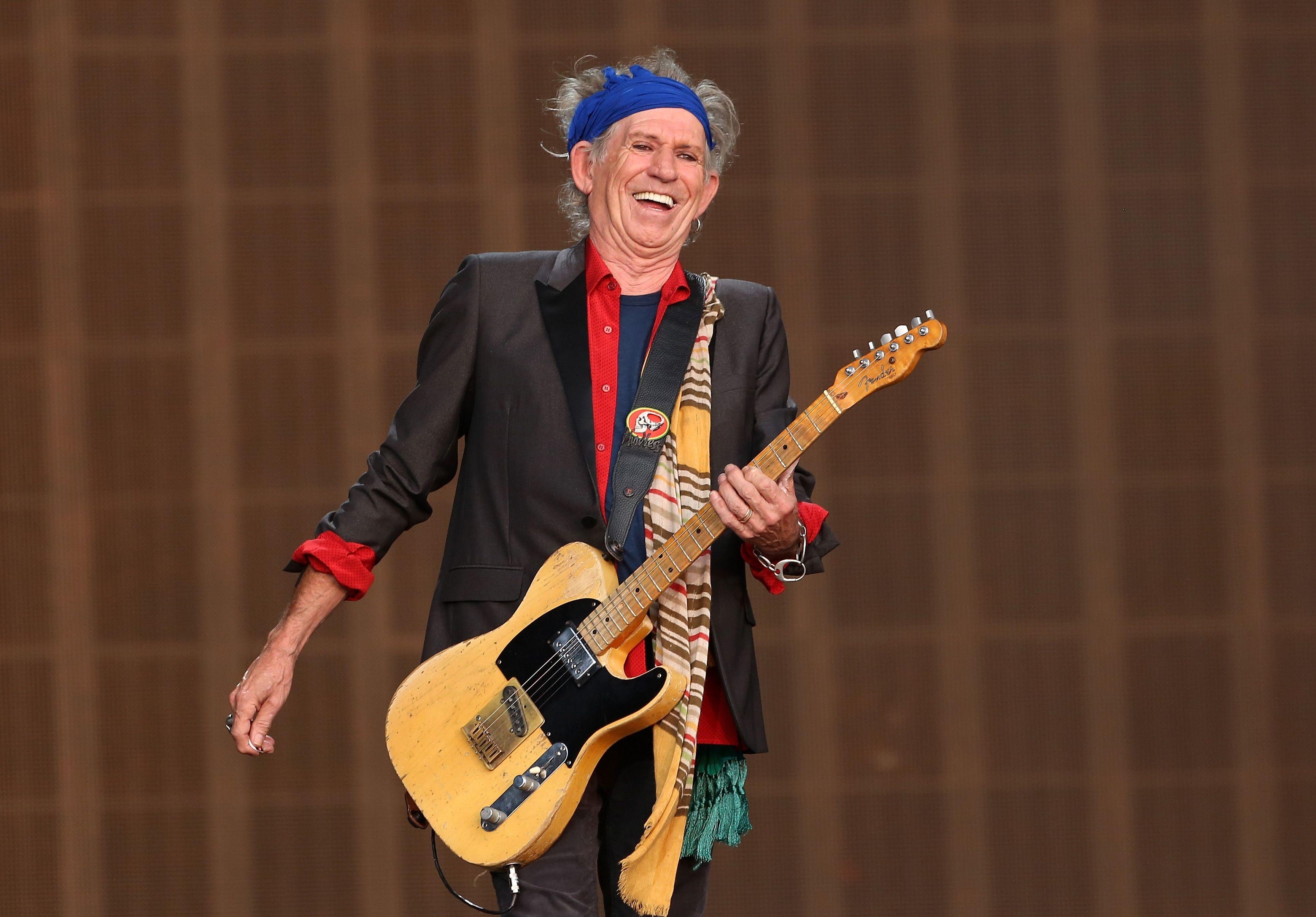 Keith Richards, Rolling Stones, Bühnenauftritt, Musikikone, Gitarre, 3460x2420 4K Desktop