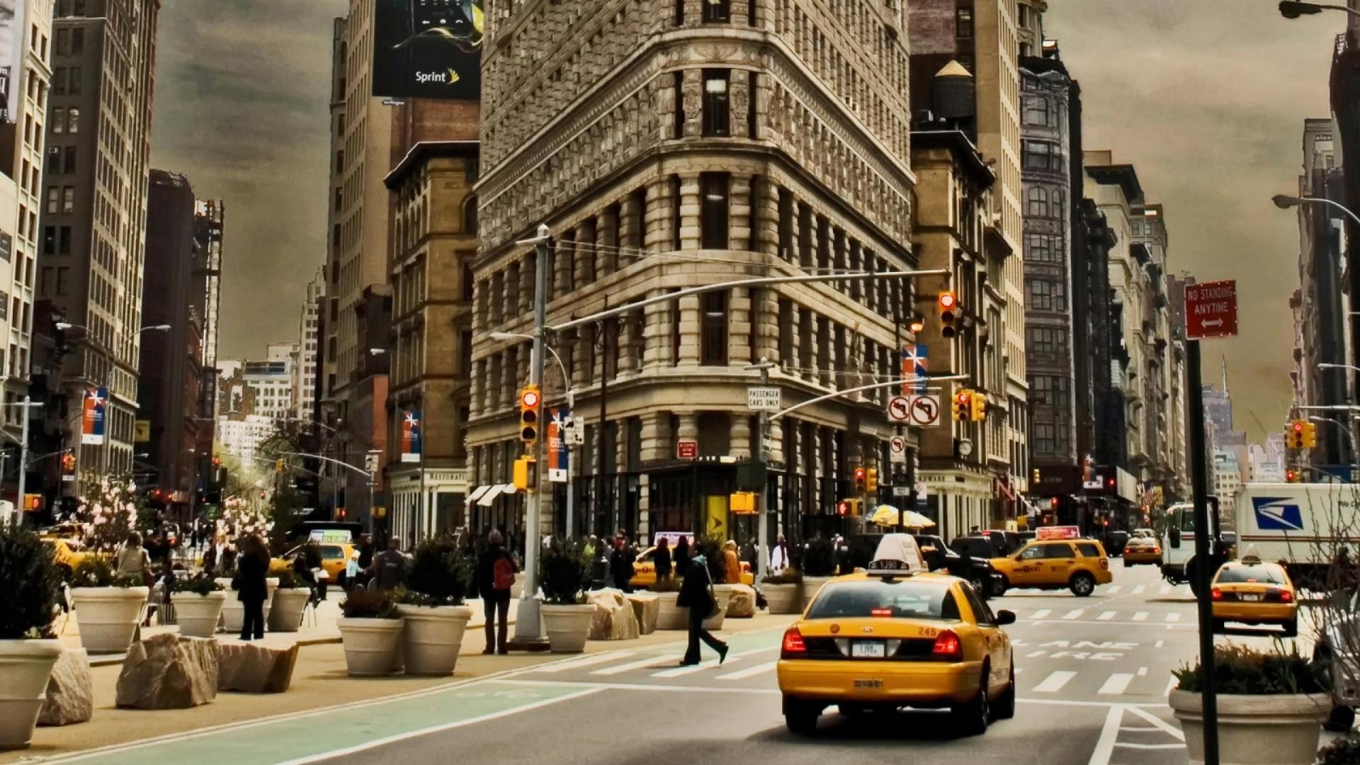 Broadway, HD, Reisen, Stadt, Hintergrund, 1920x1080 Full HD Desktop