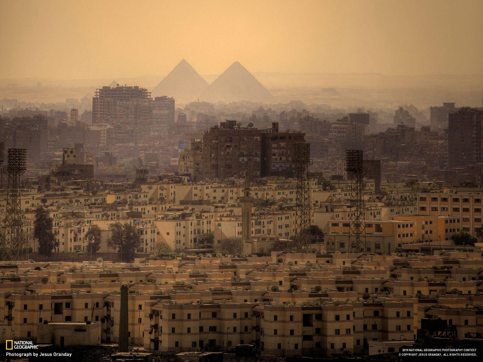 Kairo, Gizeh, Skyline, Natur, Ägypten, 1600x1200 HD Desktop