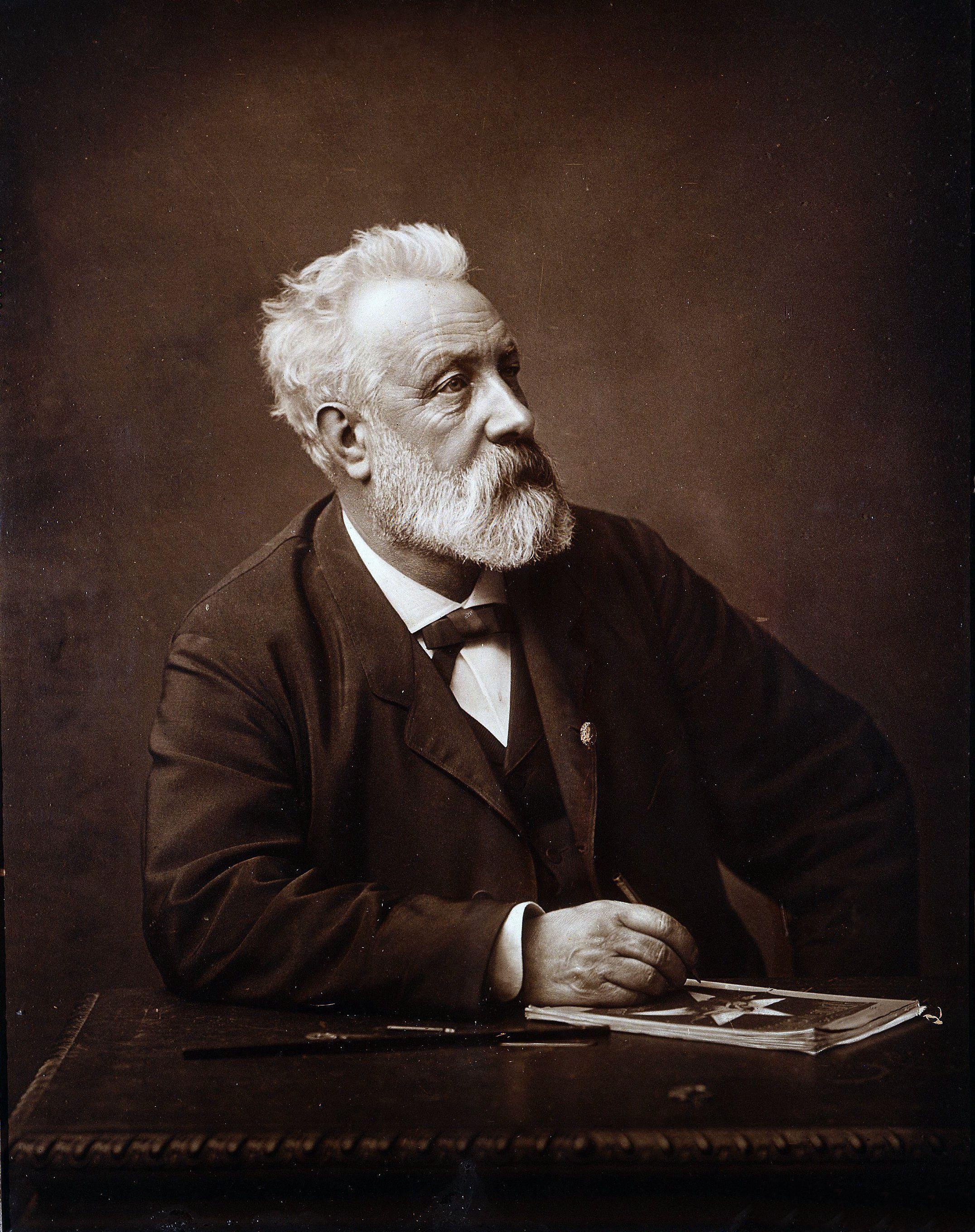 Jules Verne, Foto, 1892, Autoren, Zeitgenossen, 2160x2720 HD Handy