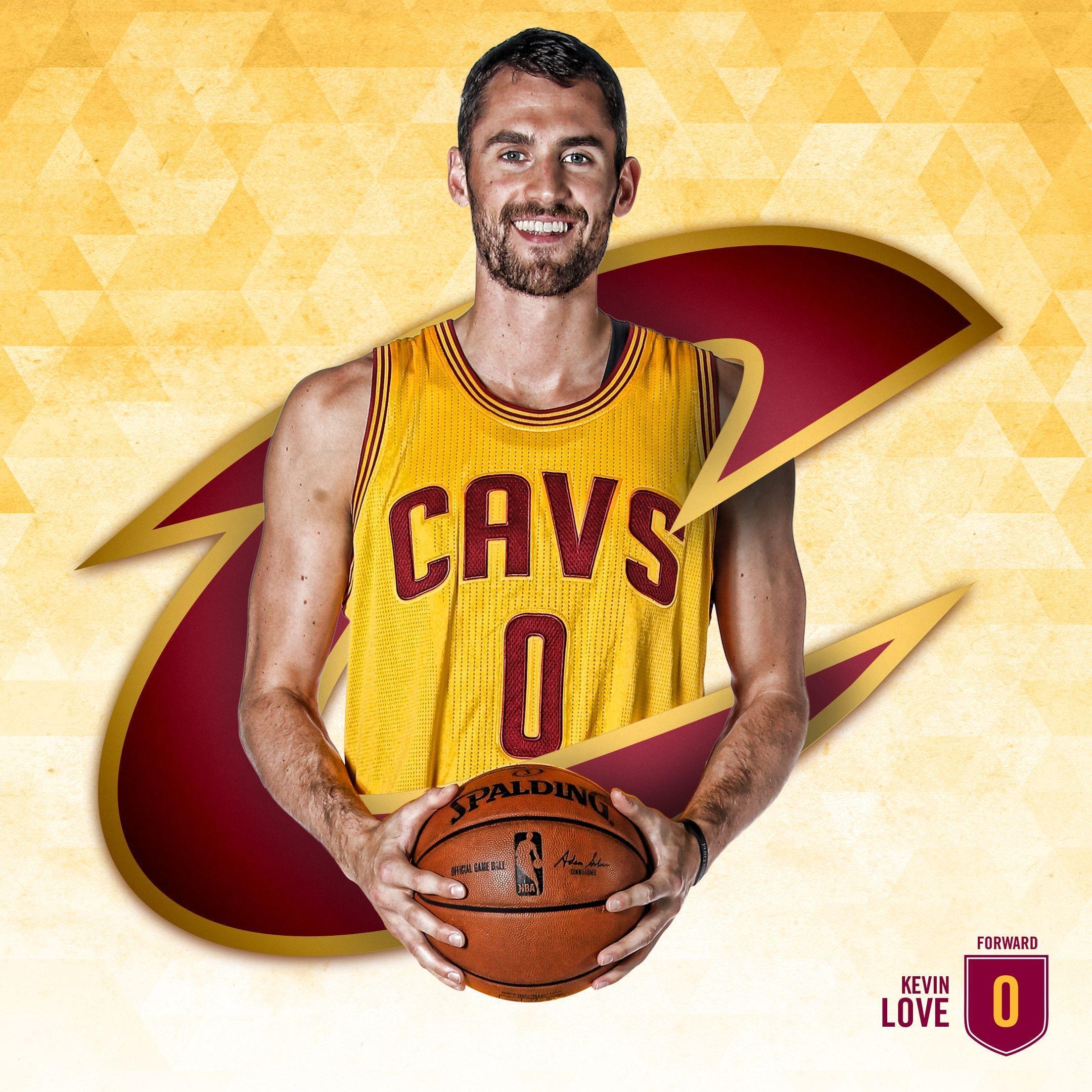 Kevin Love, 2016, Cleveland, Basketball, Sportikone, 2210x2210 HD Handy