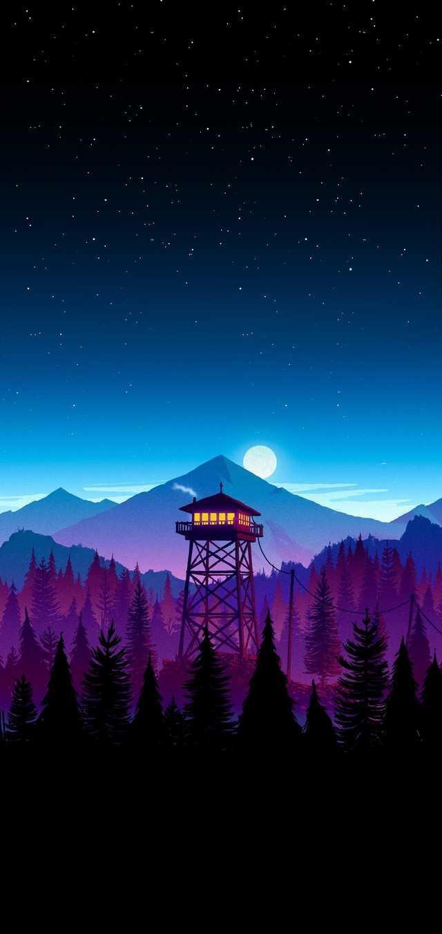 Cool, Firewatch, Hintergrund, Gaming, HD, 640x1360 HD Handy