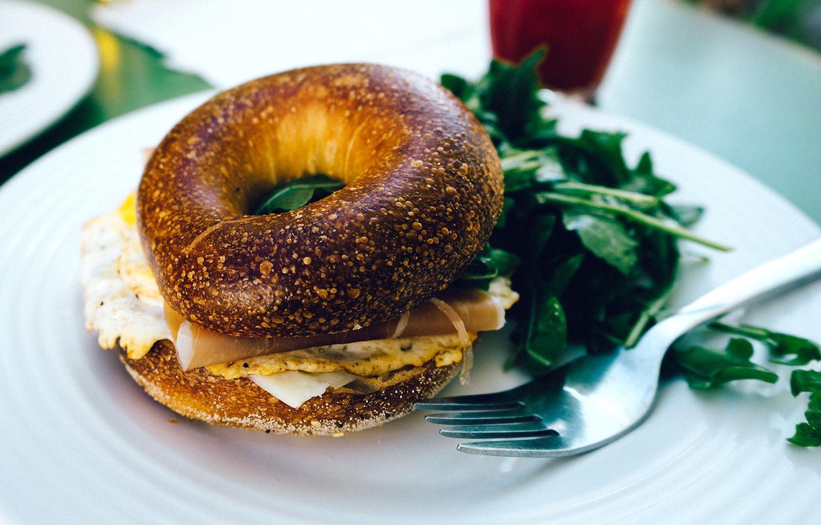 Bagel, Frühstück, Essen, Bild, Sesam, 1600x1030 HD Desktop