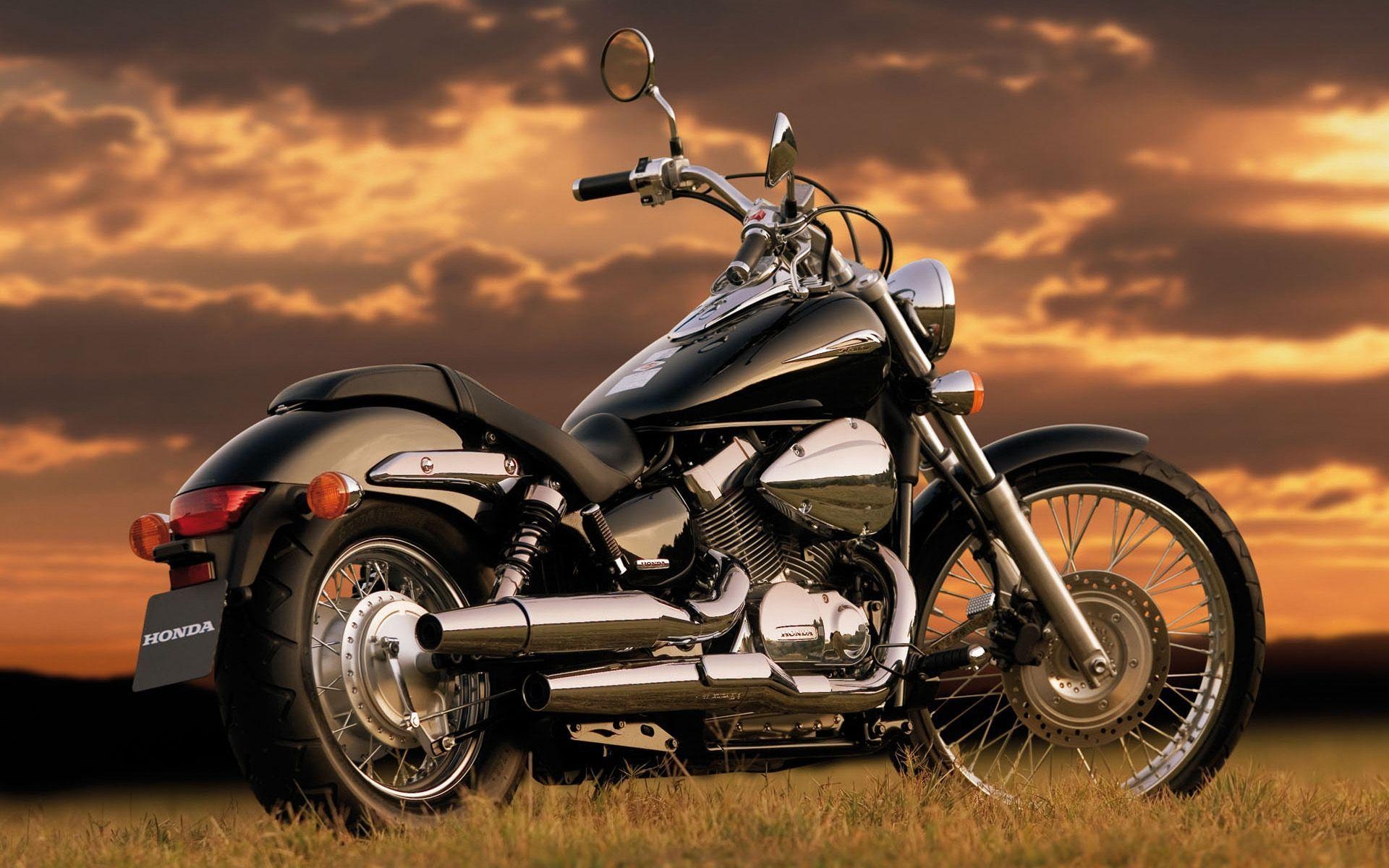 Honda Shadow, Motorrad, Geschwindigkeit, Fahrzeug, Design, 1920x1200 HD Desktop