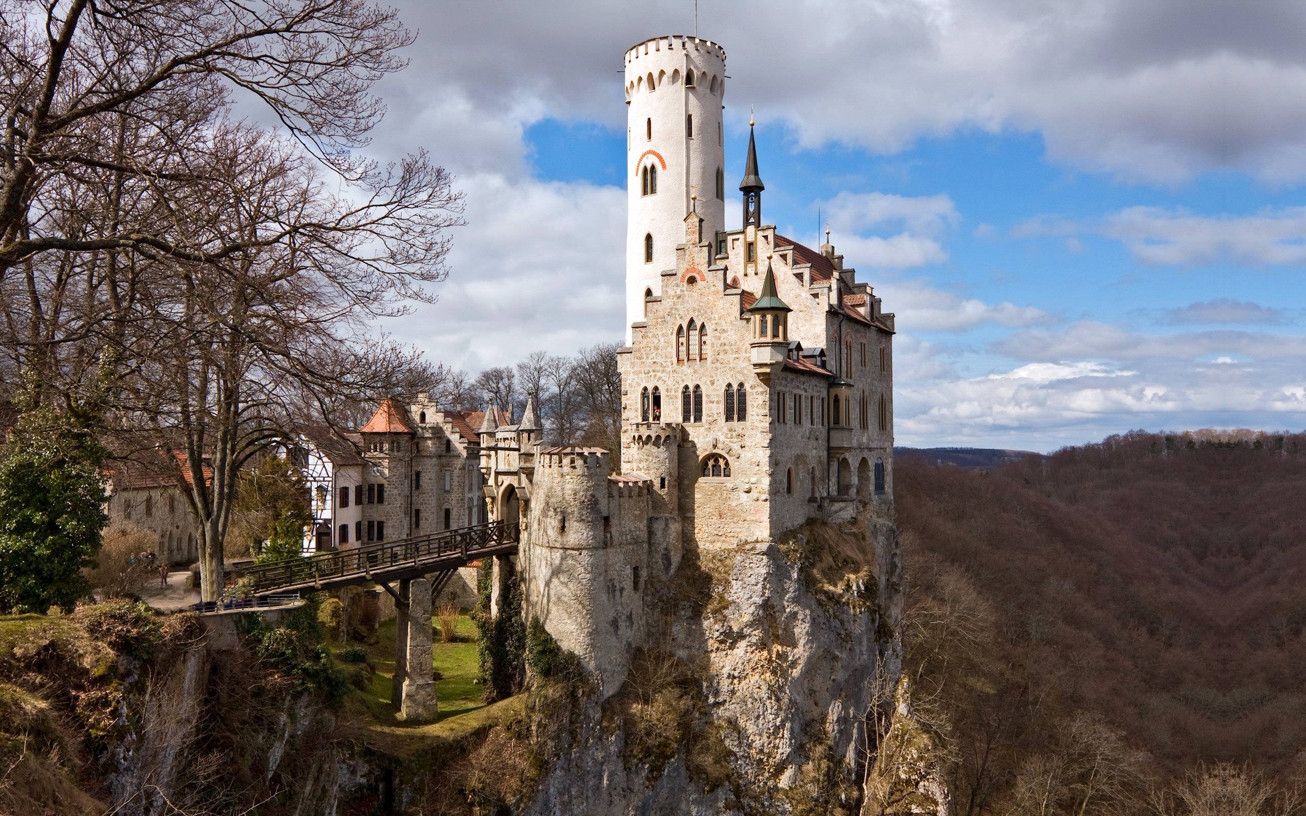 Burg, Zeitlos, Eindrucksvoll, Architektur, Panorama, 2560x1600 HD Desktop