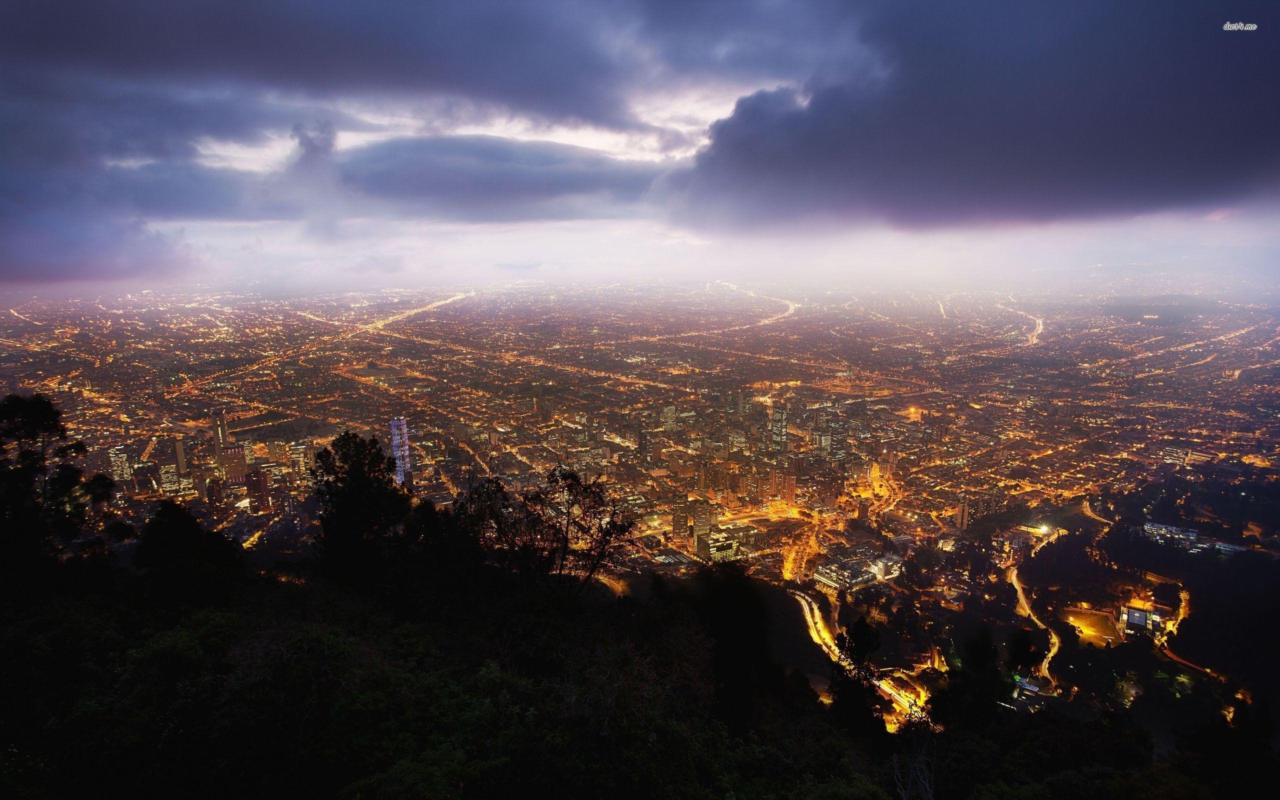 Bogotá, Kolumbien, Hintergrund, Stadtleben, Metropole, 2560x1600 HD Desktop