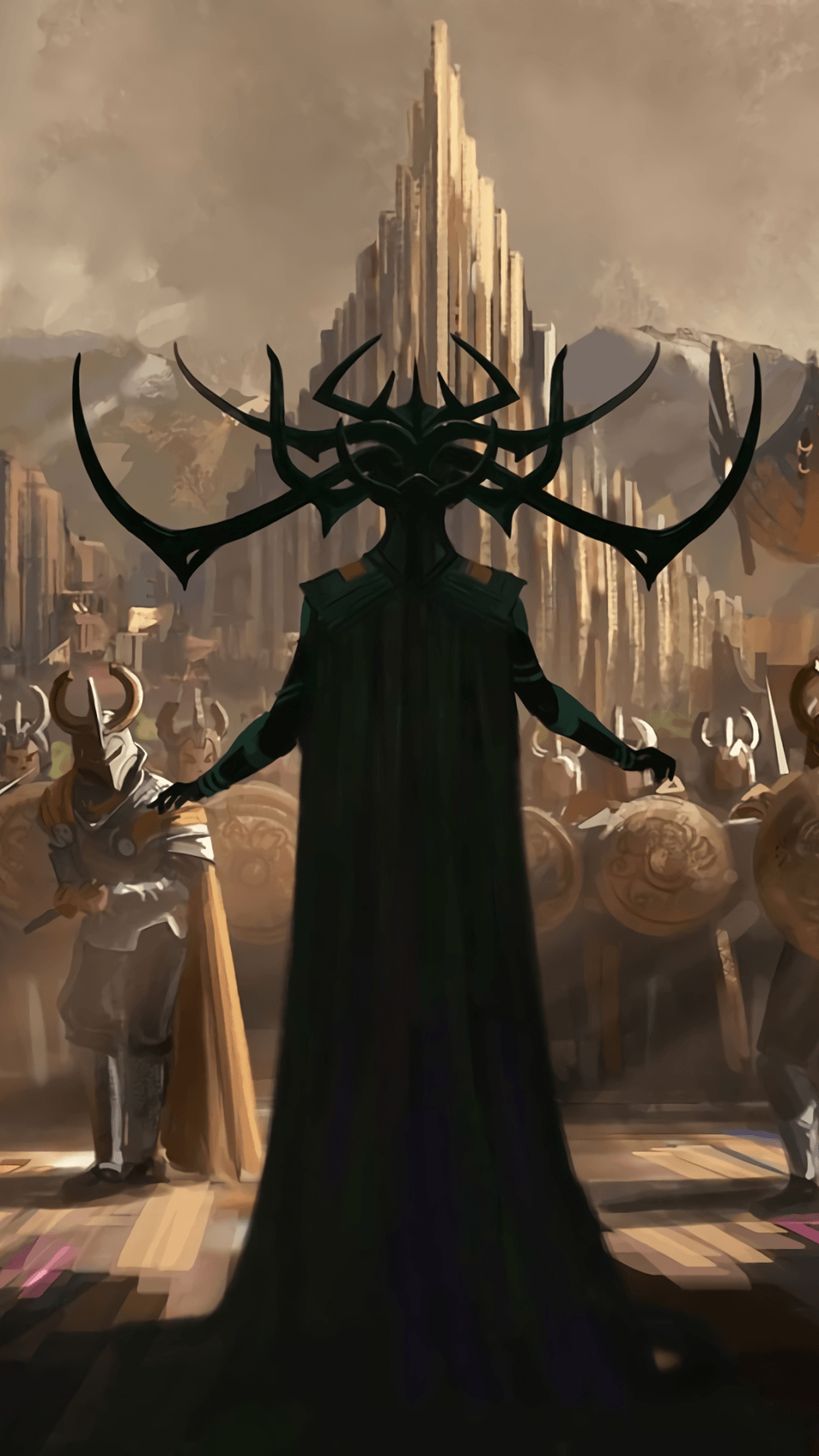 Hela, Thor Ragnarok, Marvel, HD, Kino, 1080x1920 Full HD Handy