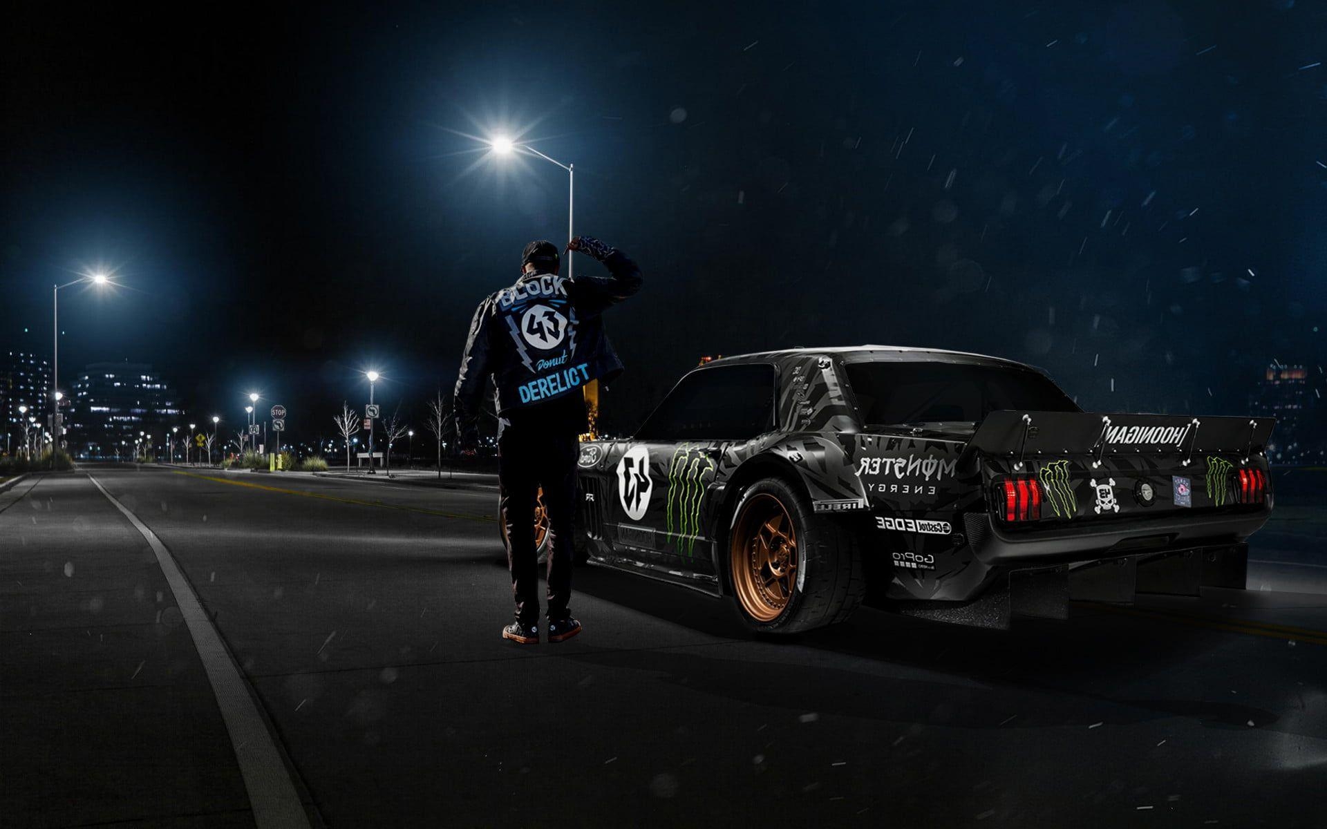 Ken Block, Ford Mustang, Hoonigan, Straße, HD, 1920x1200 HD Desktop