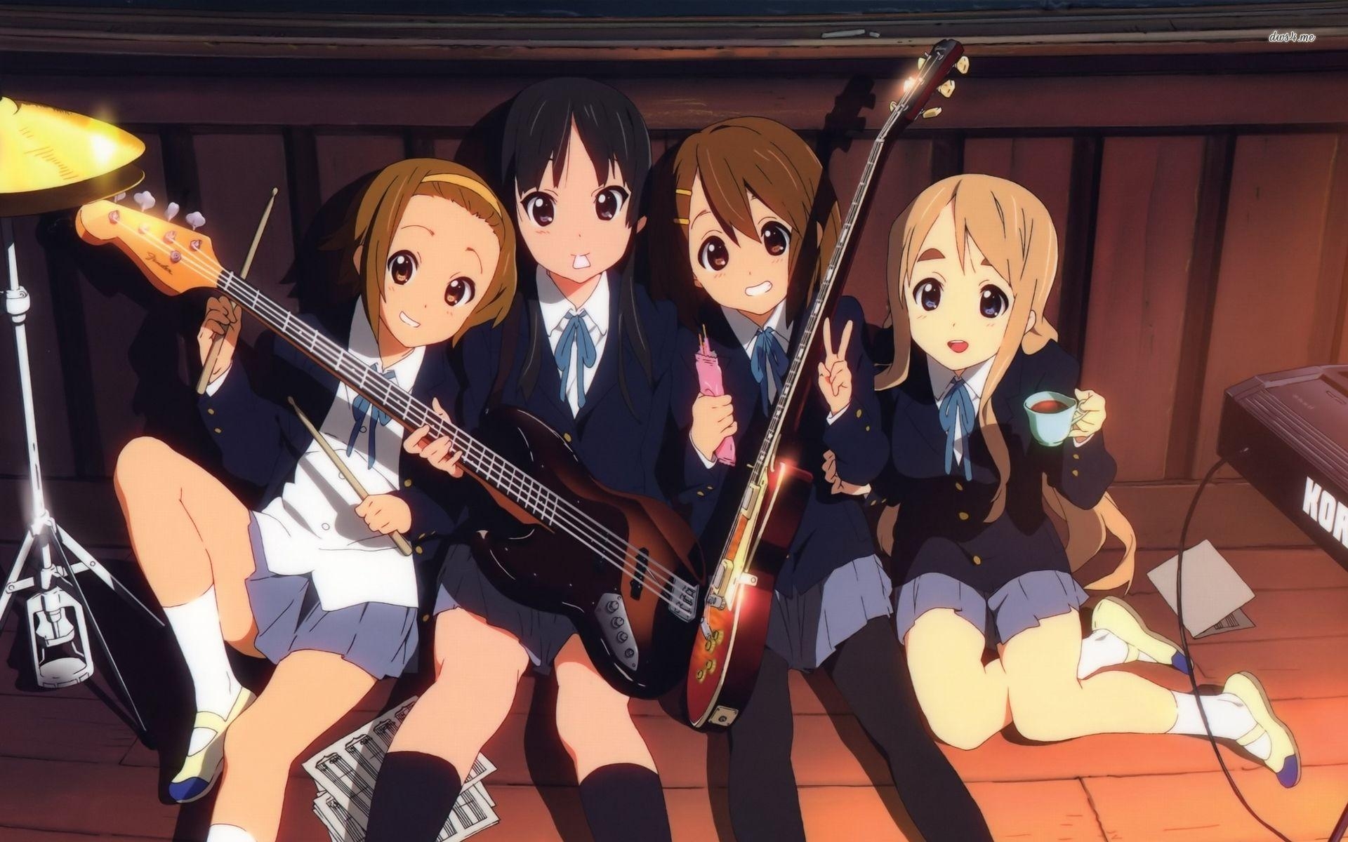 K-ON!, Anime, Hintergrundbild, Manga, Unterhaltung, 1920x1200 HD Desktop