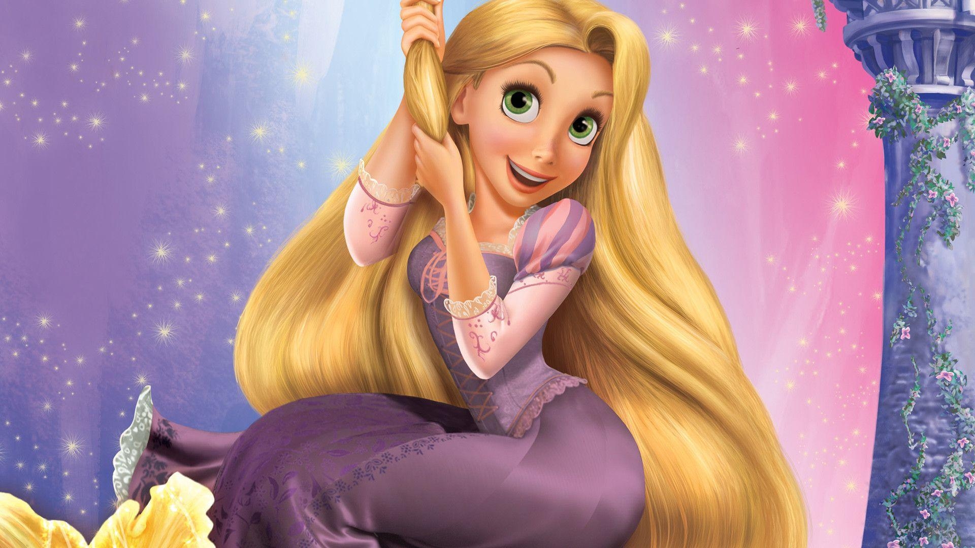 Tangled, HD, Rapunzel, Zeichentrickfilm, Disney, 1920x1080 Full HD Desktop