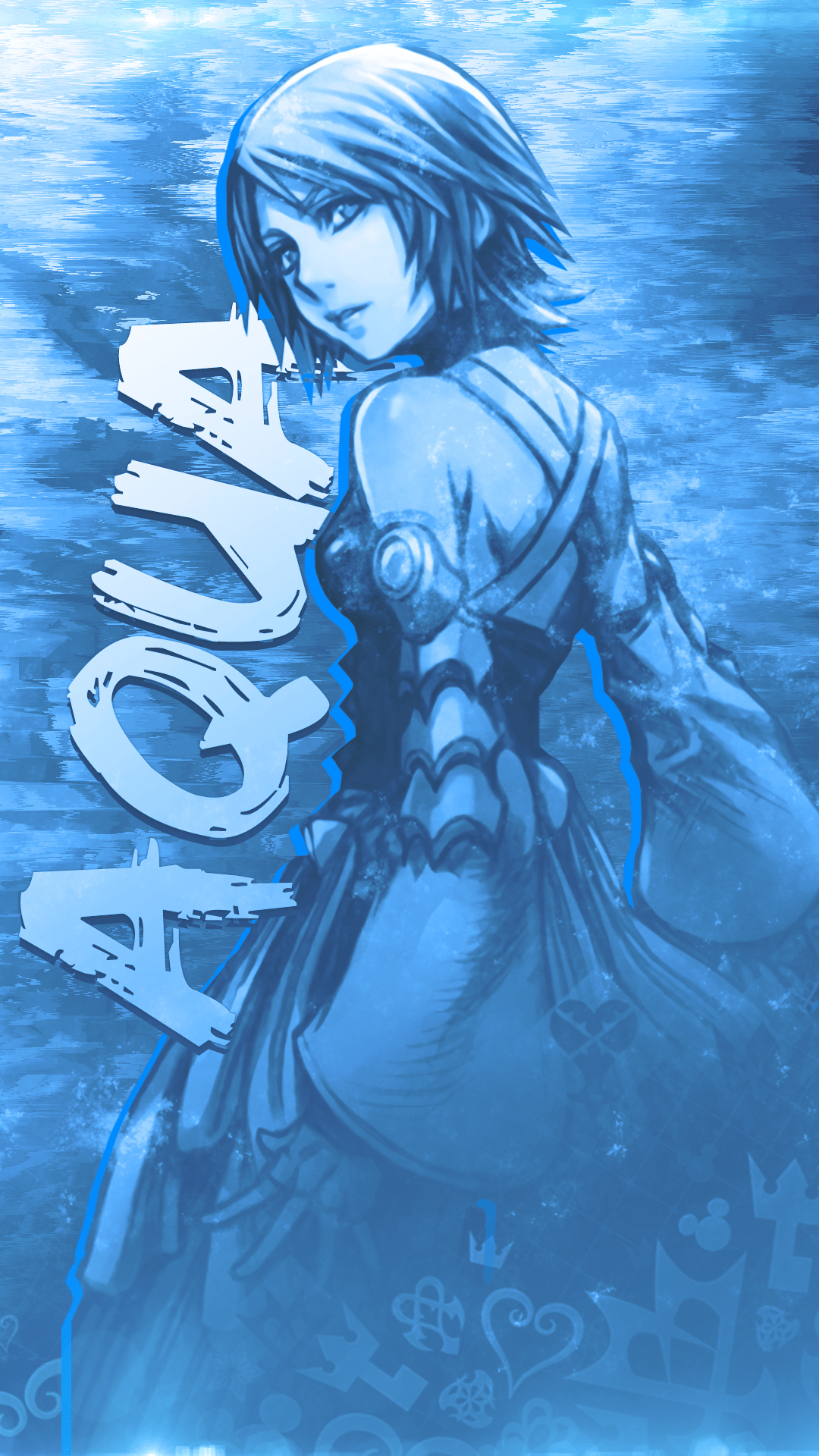 KHBBs, Aqua, Kingdom Hearts, Smartphone, Hintergrund, 1080x1920 Full HD Handy