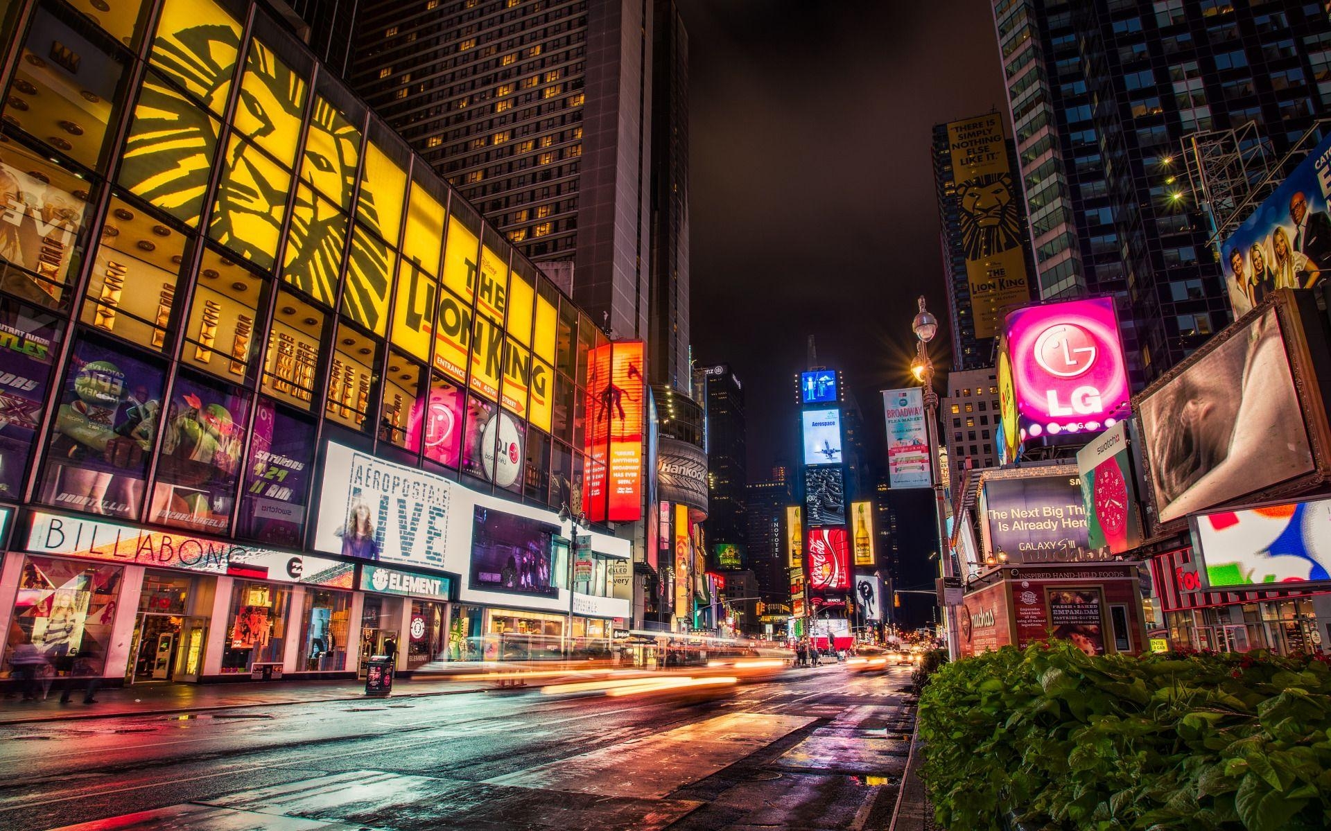 Broadway, Reisen, New York, Widescreen, City, 1920x1200 HD Desktop