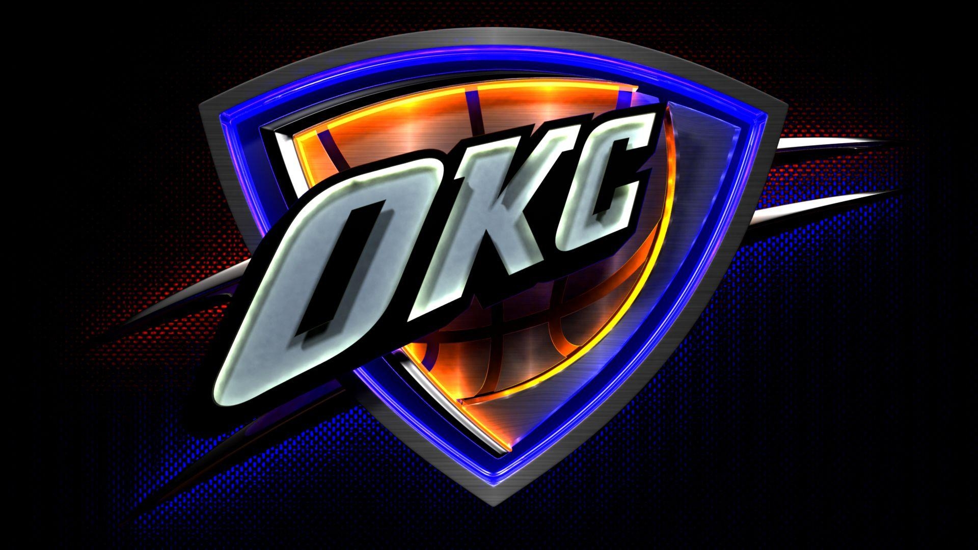 Oklahoma City Thunder, HD, Hintergrund, Basketball, Team, 1920x1080 Full HD Desktop