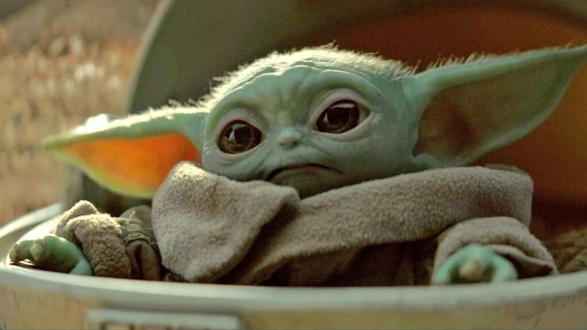 Baby Yoda, Merchandising, Urlaub, Grogu, Star Wars, 1920x1080 Full HD Desktop