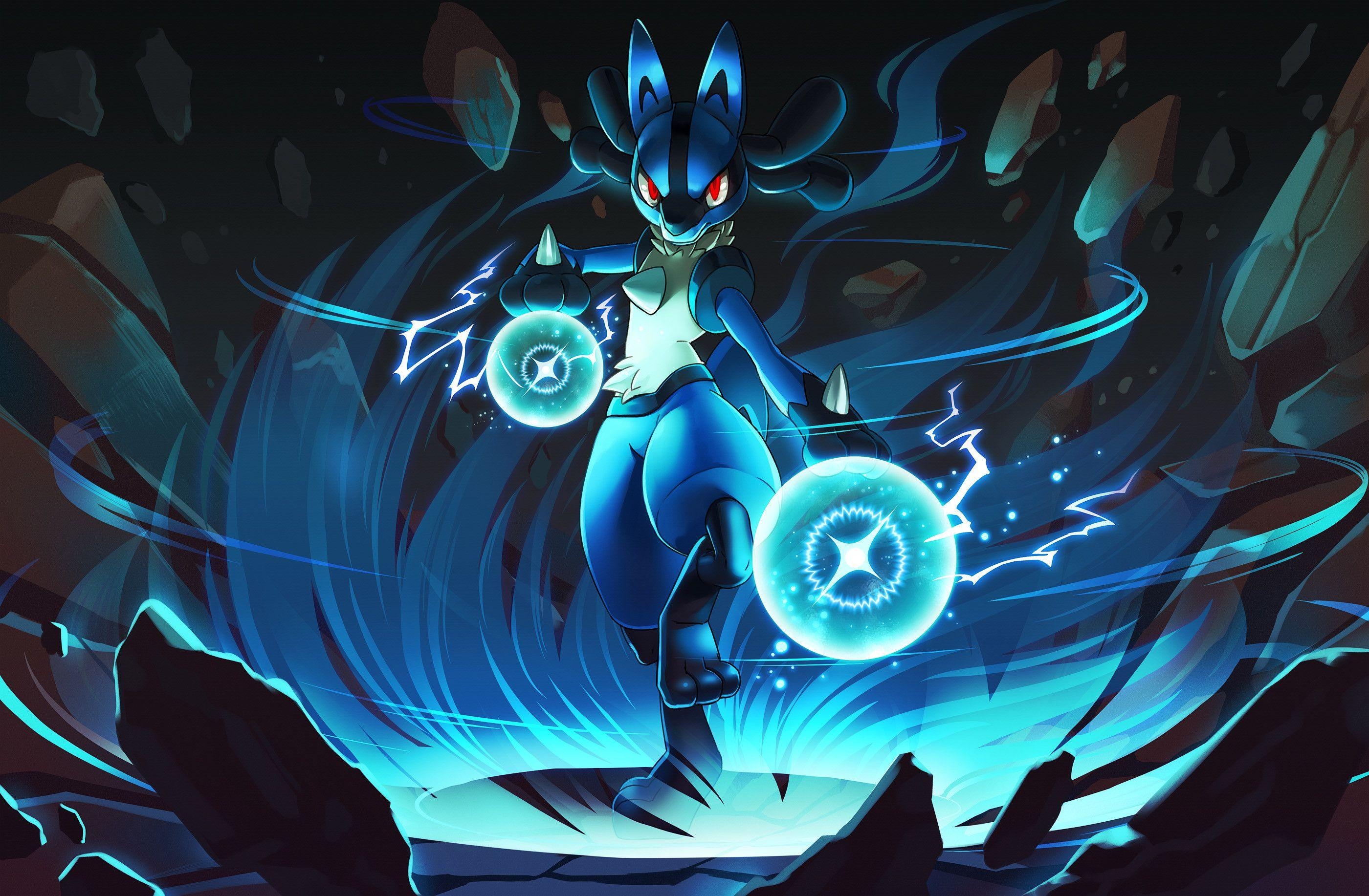 Lucario, Anime, Pokémon, Wallpaper, Bild, 2800x1840 HD Desktop